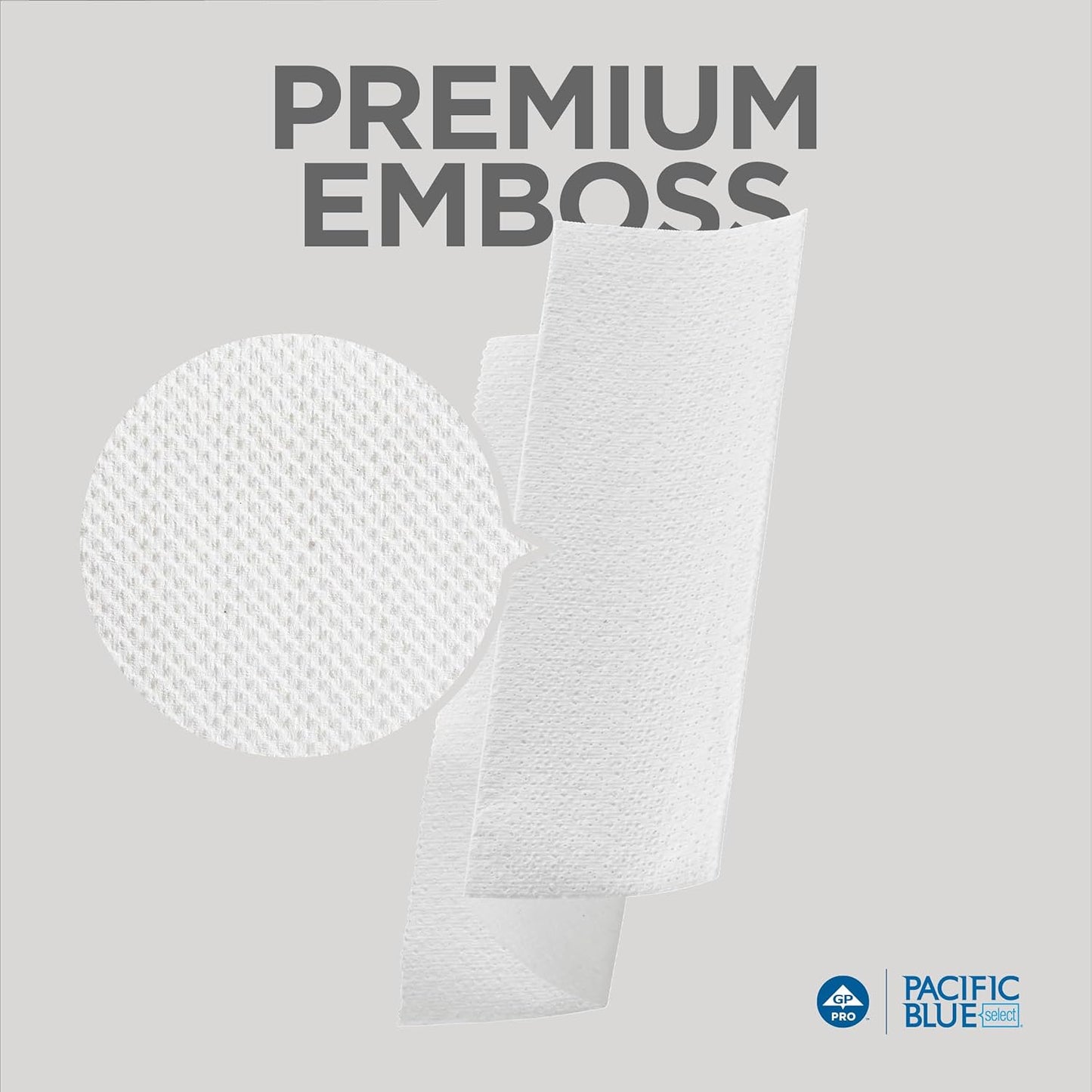 Pacific Blue 21000 Select Multifold Premium 2-Ply Paper Towels by GP PRO (Georgia-Pacific),White, 21000,125 Paper Towels Per Pack,16 Packs Per Case