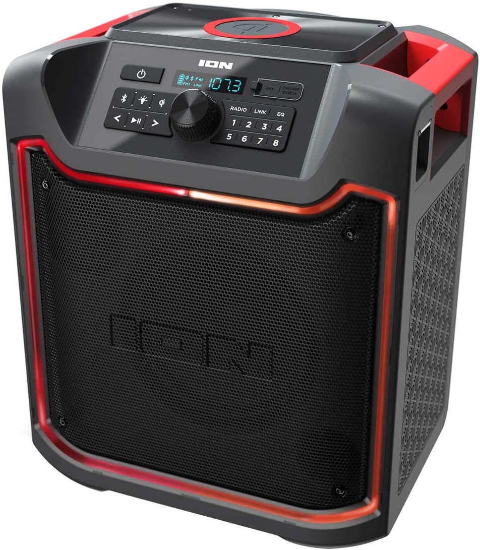 ION Pathfinder 4 Bluetooth Portable Speaker with Wireless Qi Charging - Retail $139