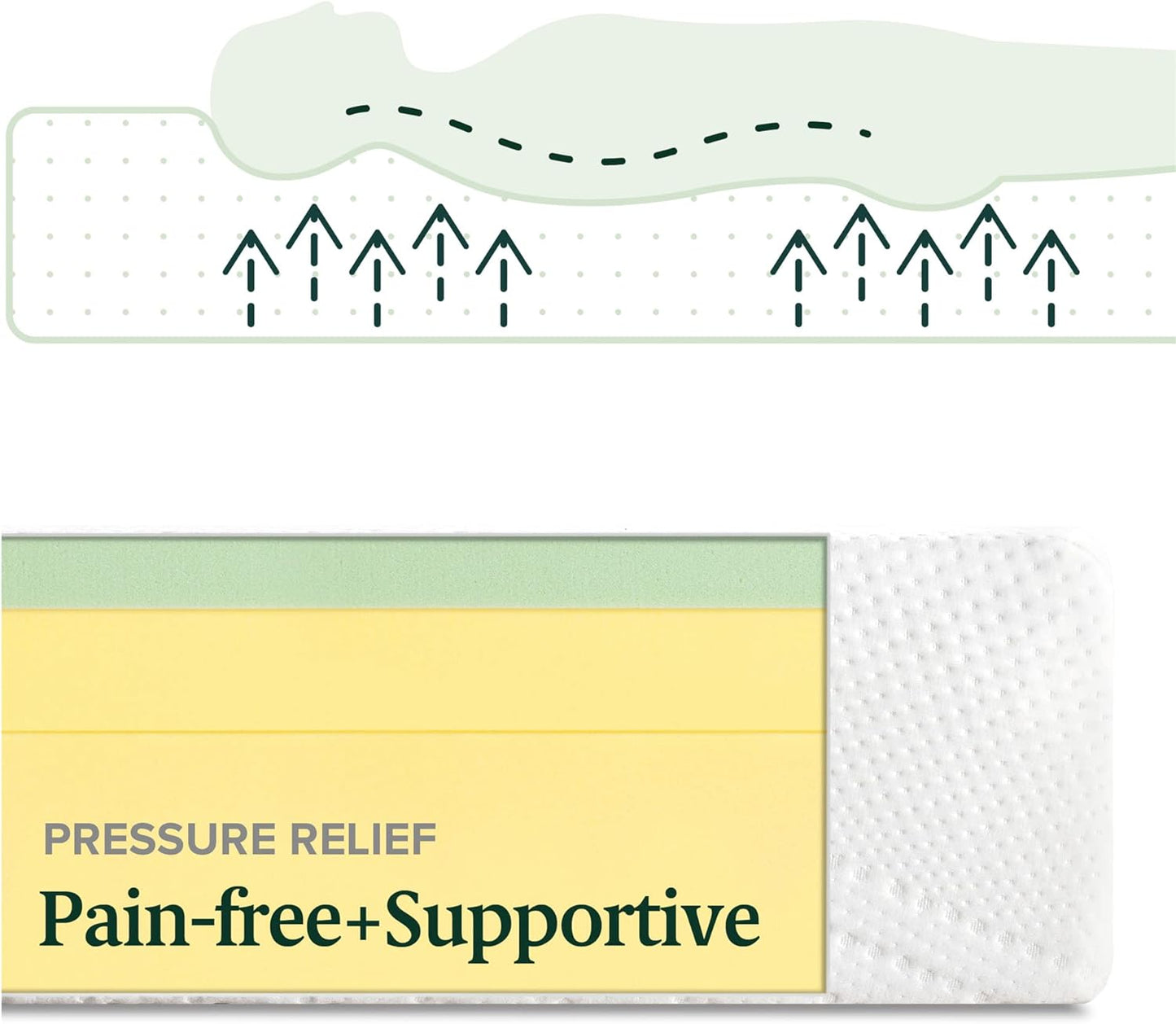 NEW - Zinus 10 Inch Green Tea Essential Memory Foam Mattress, CertiPUR-US, King - Retail $349