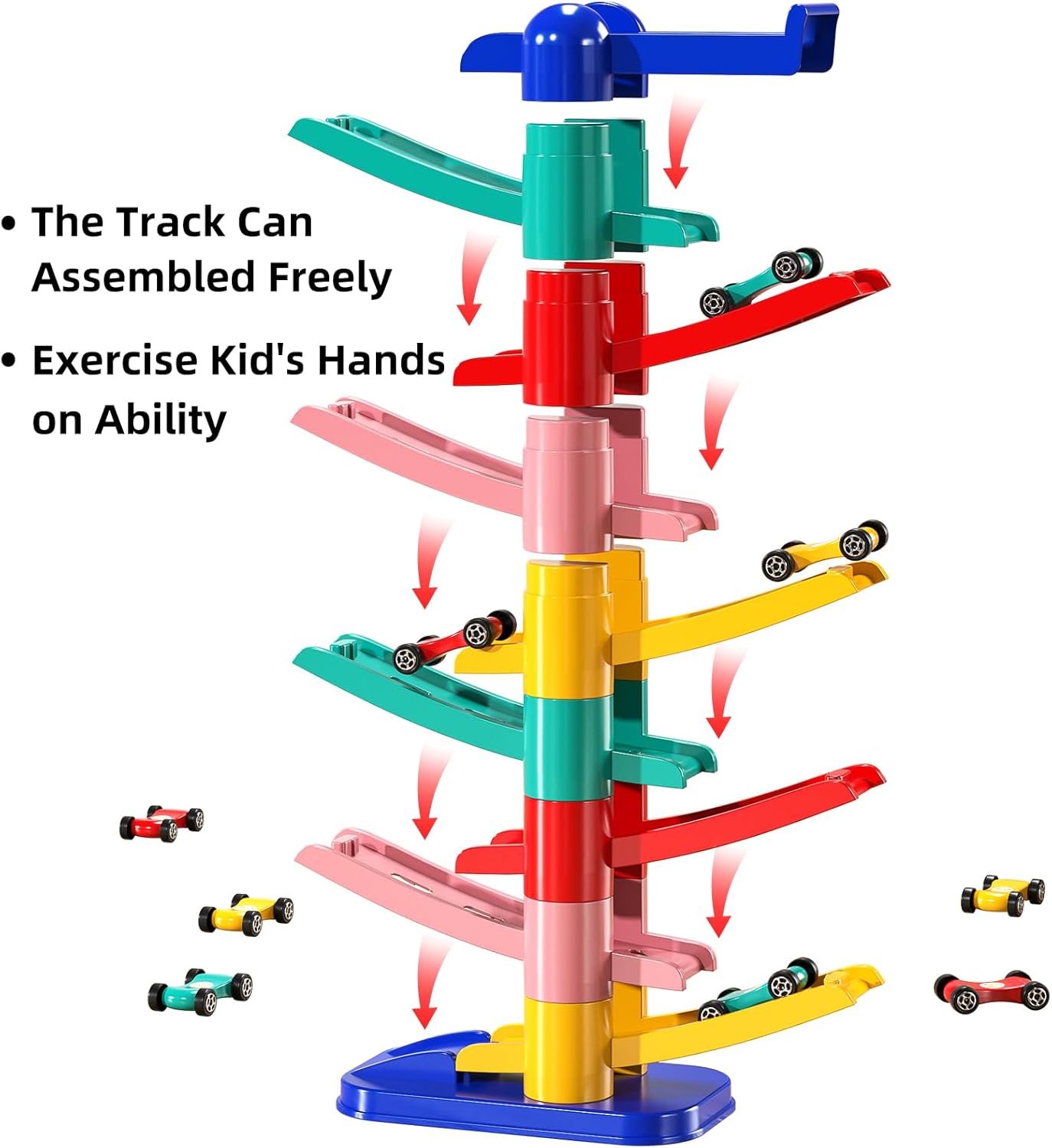 TEMI Kids Play Cars Race Cars