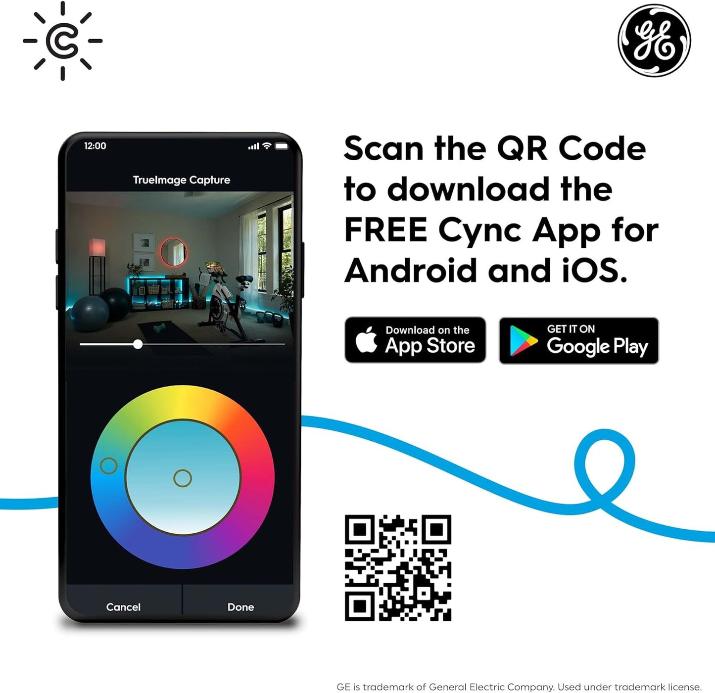 GE CYNC Smart Plug, Indoor Bluetooth and Wi-Fi Outlet Socket, Works with Alexa and Google, Great Christmas Gifts for Men, Holiday Gift for Women, Perfect Dad Gifts (1 Pack)