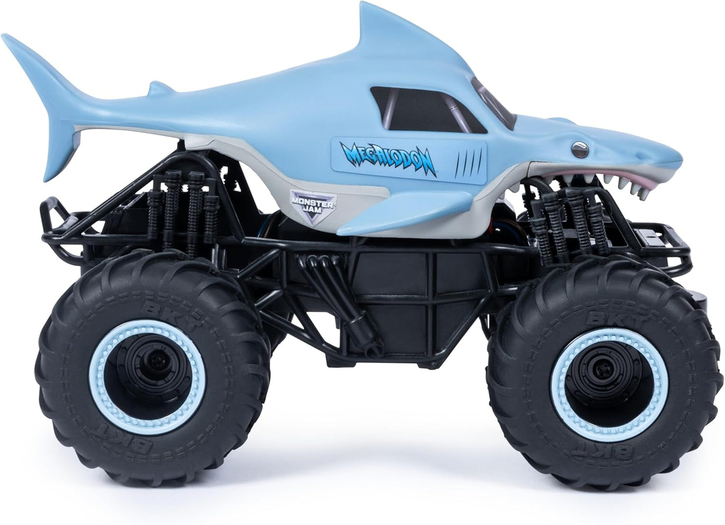 Monster Jam, Official Megalodon Remote Control Monster Truck for Boys and Girls, 1:24 Scale, 2.4 GHz, Kids Toys for Ages 4 and Up