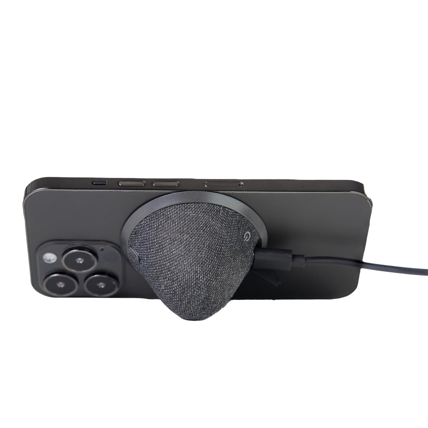 TYLT Bell Portable Magnetic Bluetooth Speaker with Built-in Mic for Compatible with iPhone iPad Google Pixel Samsung Galaxy 2.5 x 1.8 x 1.8 inches Hands-Free Calls Black