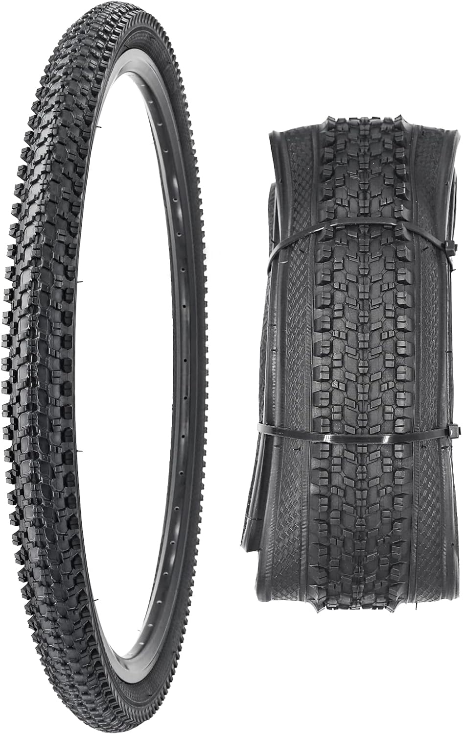 2 Bike Tire 29 X 2.125 Inch Folding Bead Replacement Bike Tire for Mountain Bike - Retail $23