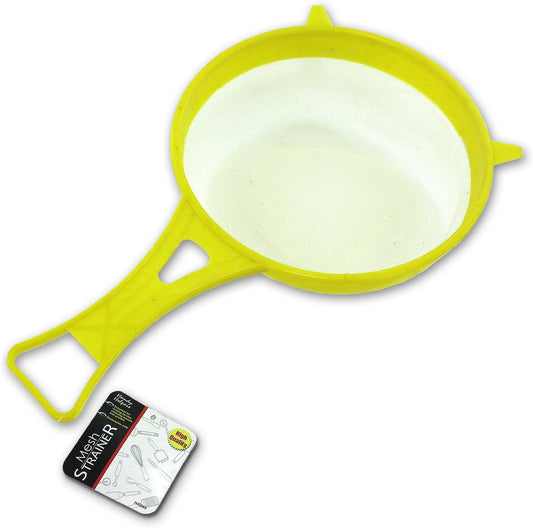 NEW - Kole Mesh Strainer Kitchen Essentials, Regular (Color May Vary) - Retail $9