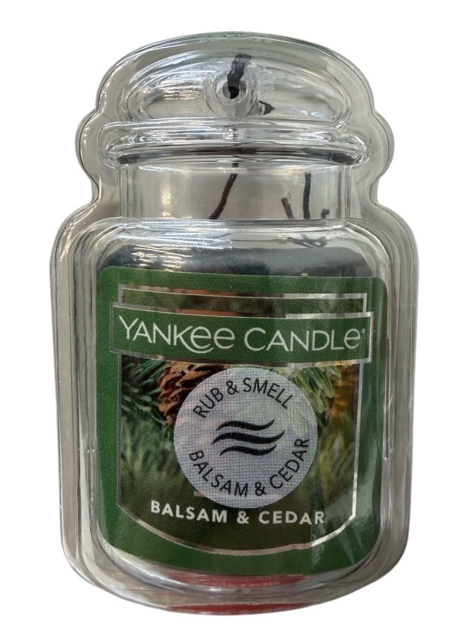 Yankee Candle Holiday Car Jar Ultimate Air Freshener 5 Pack, Assorted Scents- Limited Holiday Edition