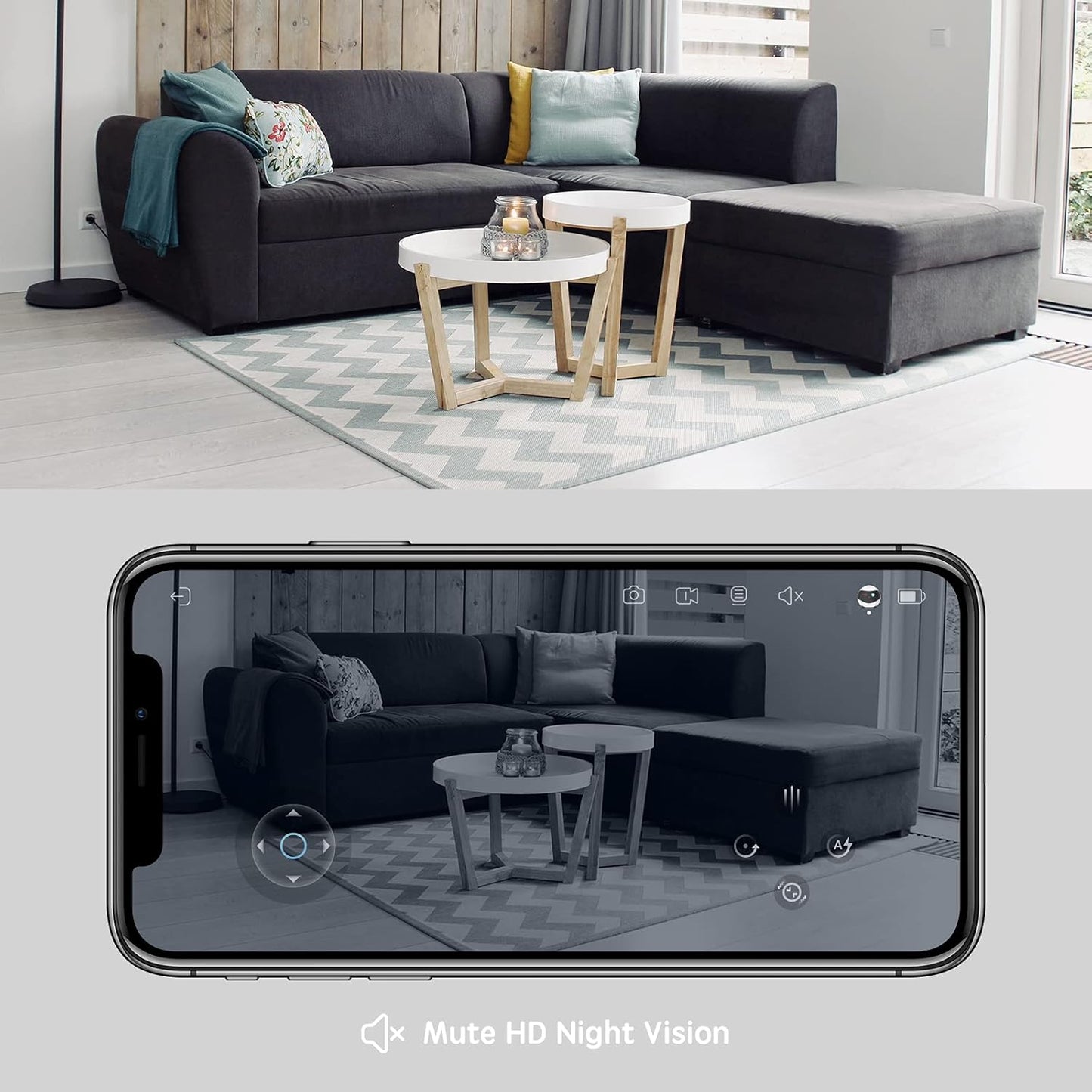 NEW - Enabot Home Security Camera EBO SE: 1080P Indoor Cam Battery-Operated, Auto-Recharge, Night Vision, Wireless Camera for Pet/Elderly/Baby, 2-Way Talk, Local Storage, APP Control - Retail $138