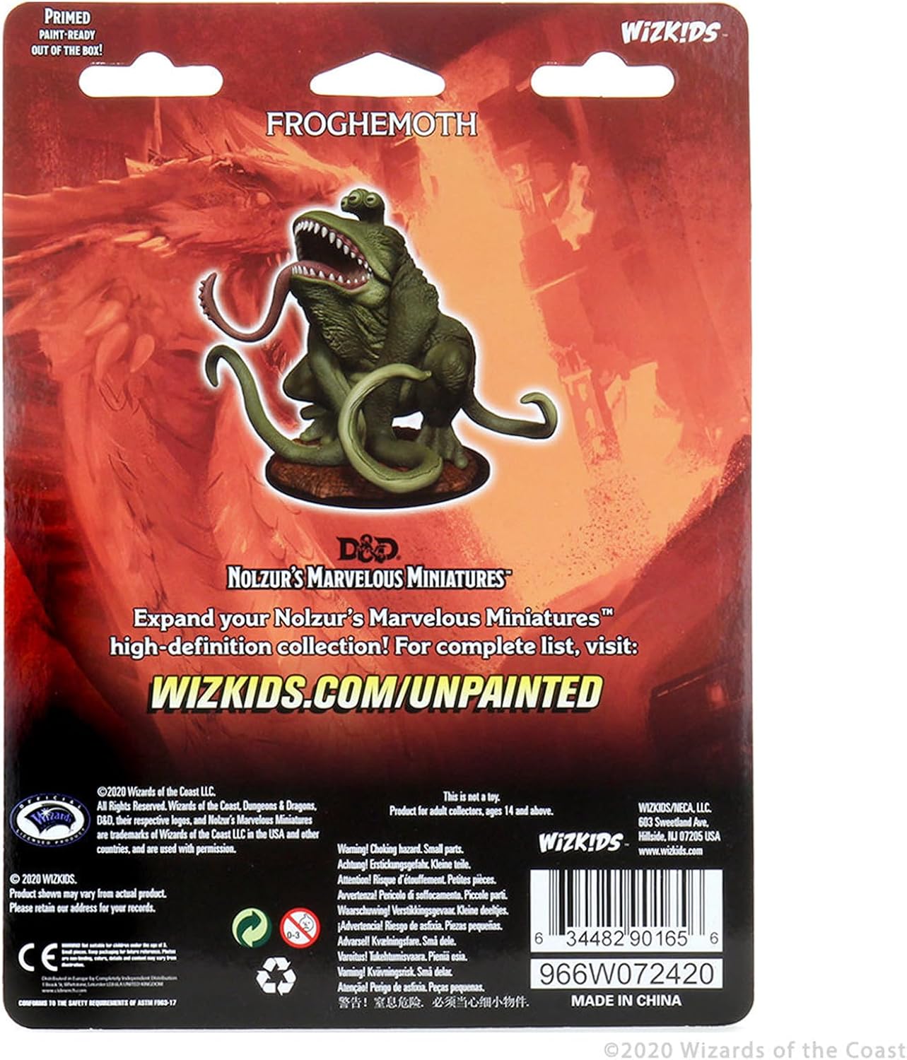 D&D Nolzur's Marvelous Miniatures: Froghemoth