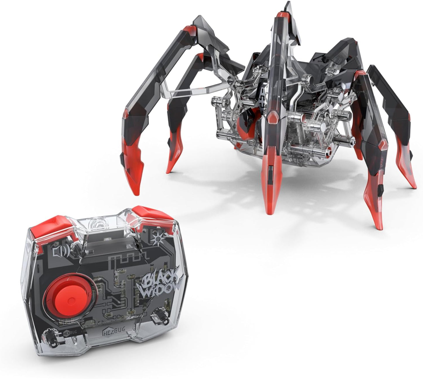 HEX BOTS Remote Control Tarantula, Rechargeable Robot Spider Toys for Kids, Adjustable Robotic Tarantula Spider, Robot Toys for Boys & Girls Ages 6 & Up