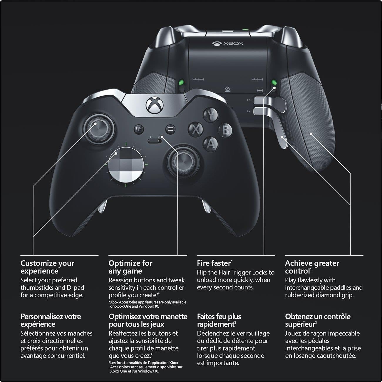 Microsoft Bluetooth Elite Series 2 Controller - Starter Bundle for Xbox One - Retail $177