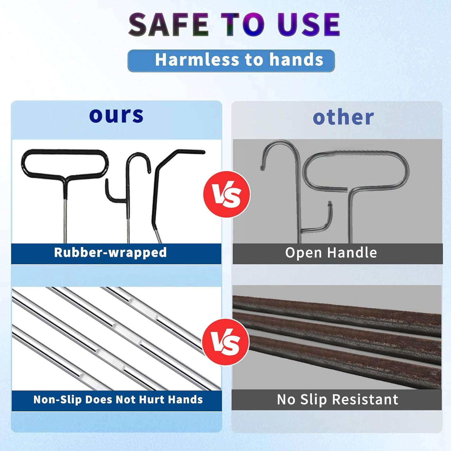 Stainless Steel Adjustable Pool Retrieval Hook 59 inches, Swimming Pool Equipment Hooks with 2 Hook Heads