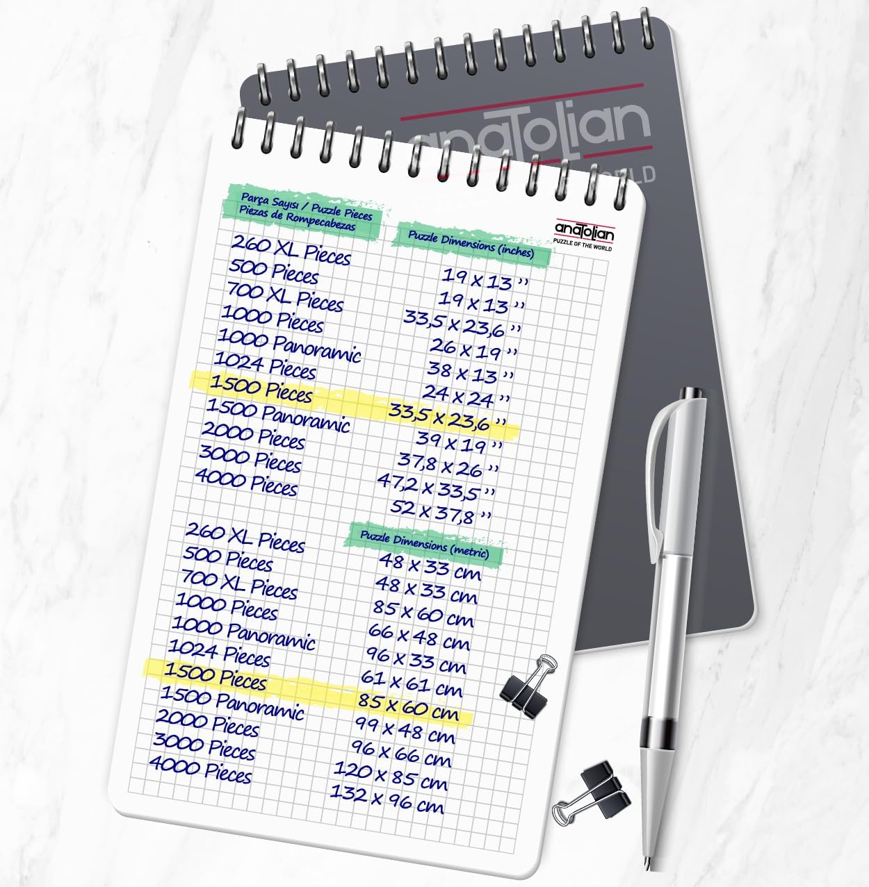 Anatolian Puzzle - Cafe Eiffel, 1500 Piece Jigsaw Puzzle, #4572