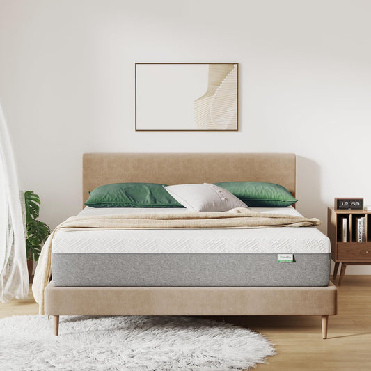 NEW - Novilla FULL 10in Mattress, 10 inch Gel Memory Foam Mattress Full for Cool Night Sleep & Pressure Relief, Medium Plush Mattress in a Box, Bliss - Retail $229