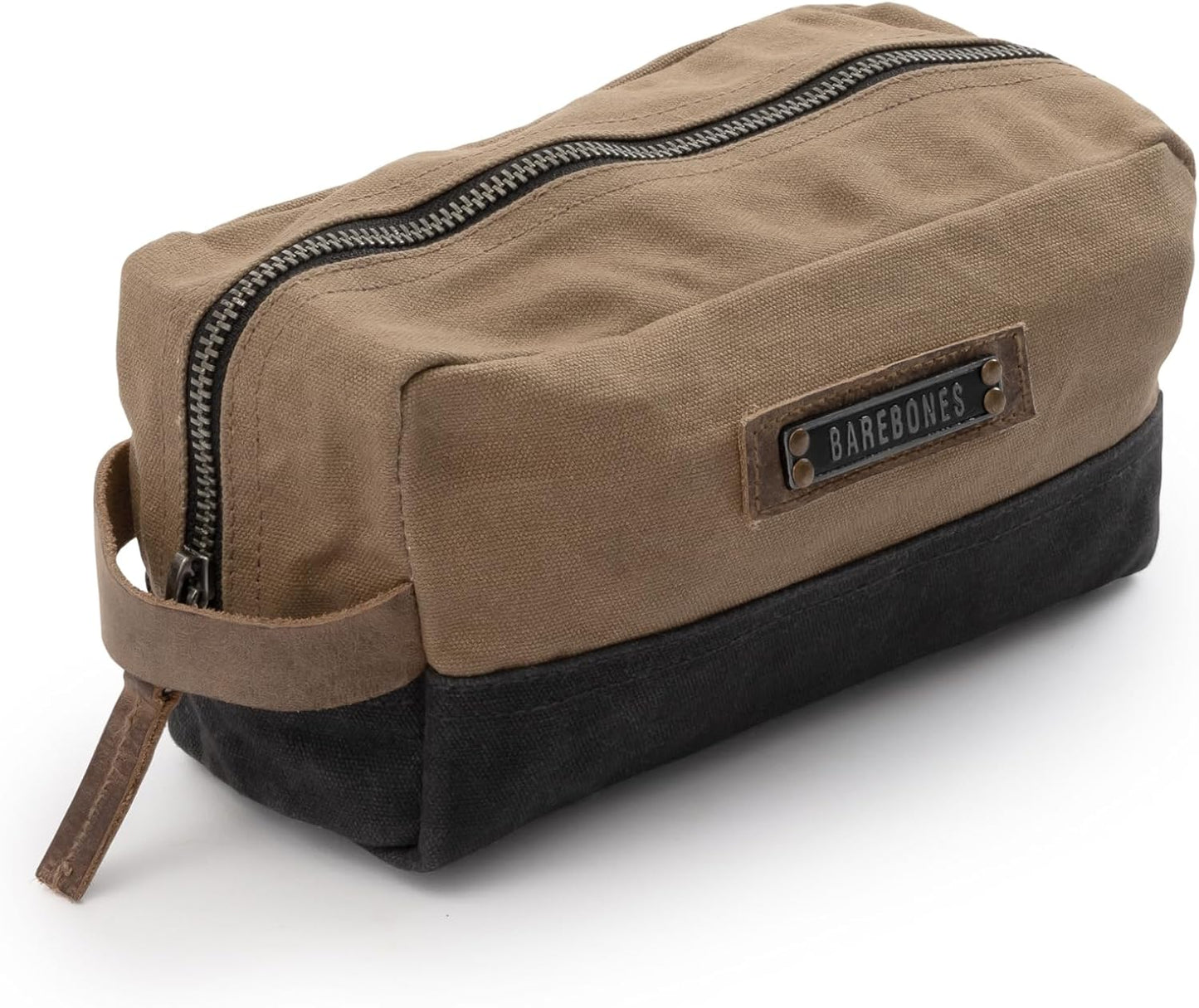 Barebones Neelum 3L Dopp Kit - Stylish Toiletry Bag for Travel Essentials, Water-Resistant and Durable Canvas Bag for Cosmetics and Personal Hygiene Items, Easy to Clean