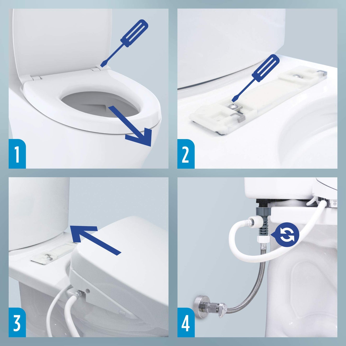 NEW - TOTO® WASHLET® C5 Electronic Bidet Toilet Seat with PREMIST and EWATER+ Wand Cleaning, Elongated, Cotton White - SW3084#01