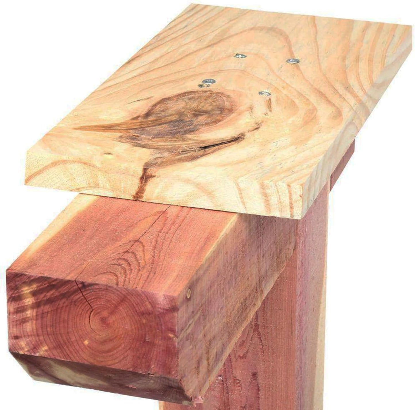 Architectural Mailboxes DPK000AM Drive-in Post, No Size, Aromatic Cedar