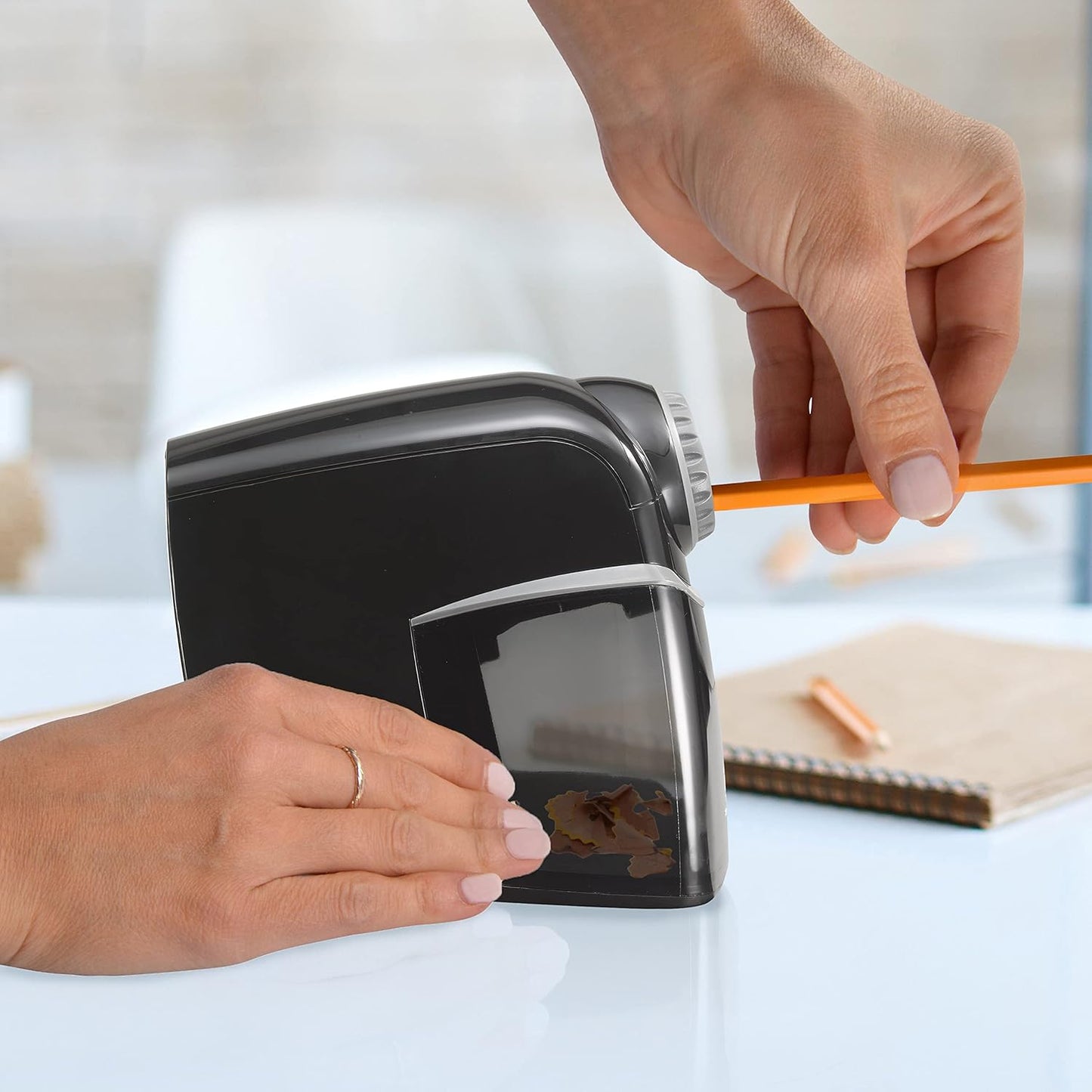 Westcott iPoint Heavy Duty Electric Pencil Sharpener for Home, School, and Office