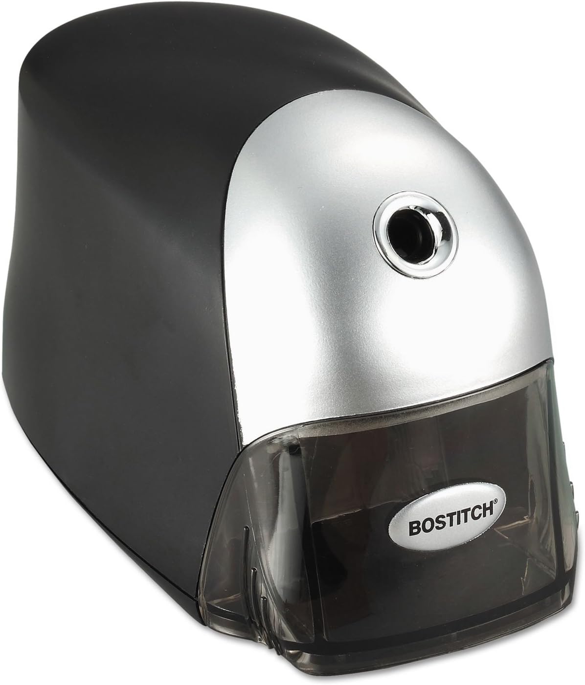 Bostitch Office QuietSharp Executive Heavy Duty Electric Pencil Sharpener - Colored Pencil Compatible, Black