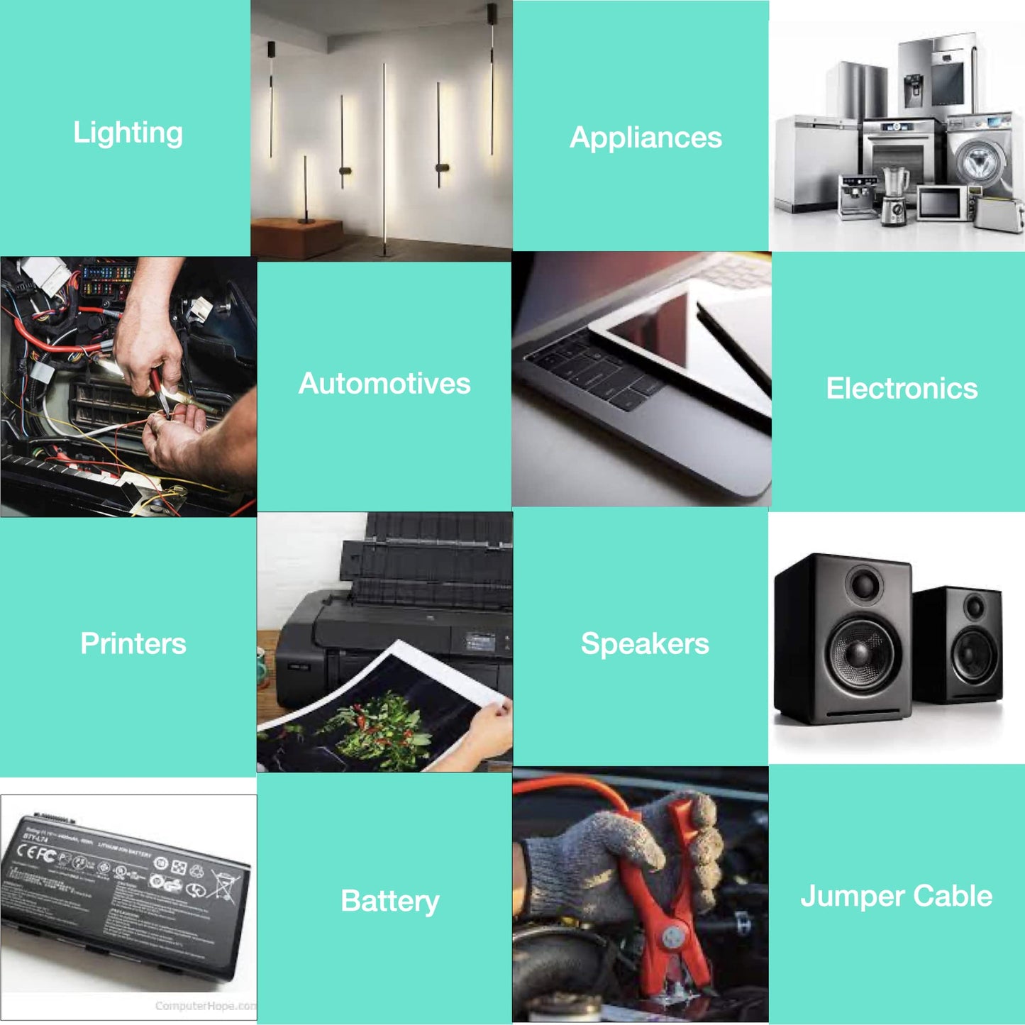 12 Gauge Wire Combo 6 Pack (600ft Total) 100ft Per Roll, 12V Low Voltage Automotive and Electrical Cable, Copper Clad Aluminum (CCA)