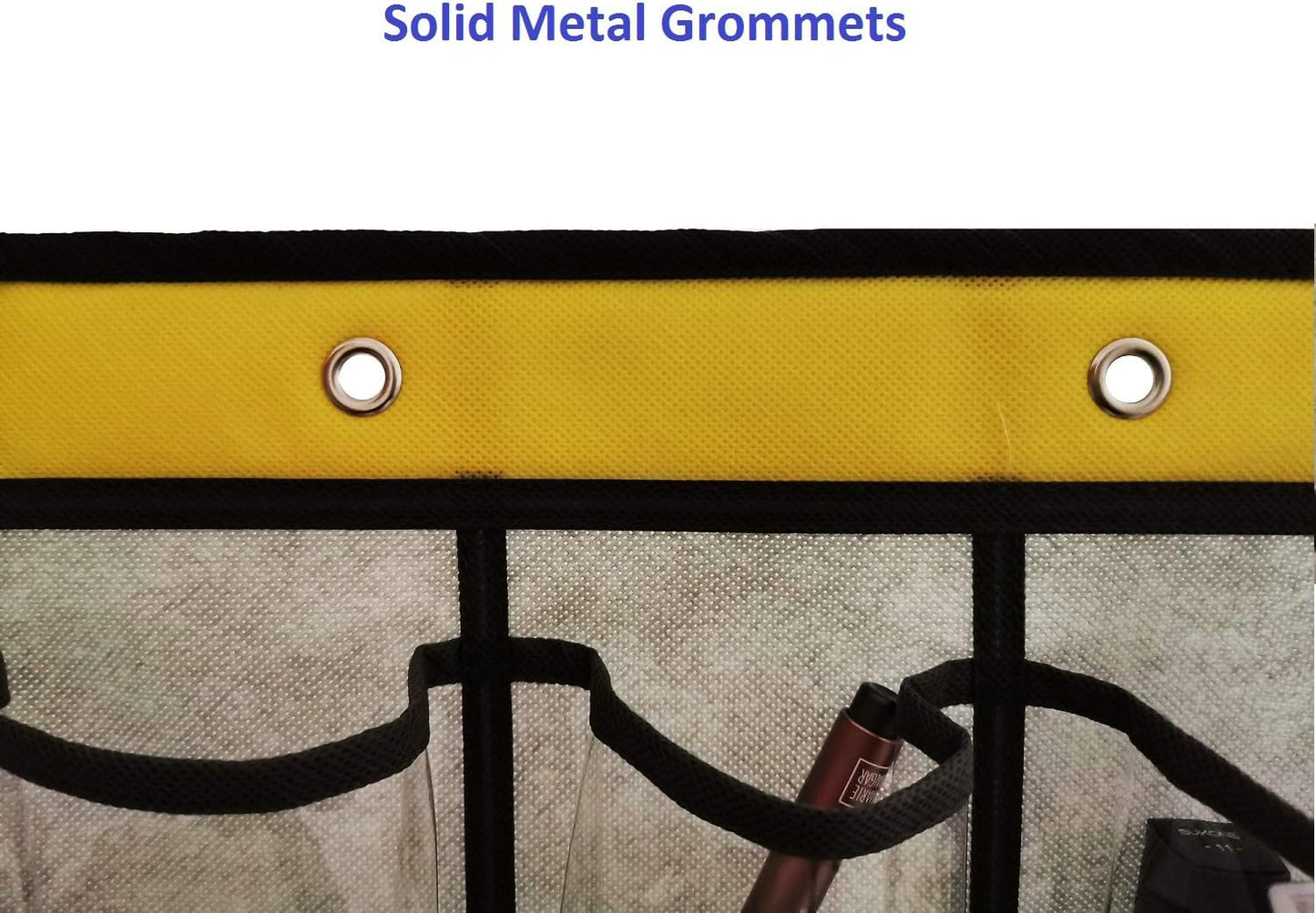 Classroom Cell Phones Organizer Calculators Holder Over Door Hanging Jewelry Organizer Closet Underwear Sock Storage with 36 Clear Pockets