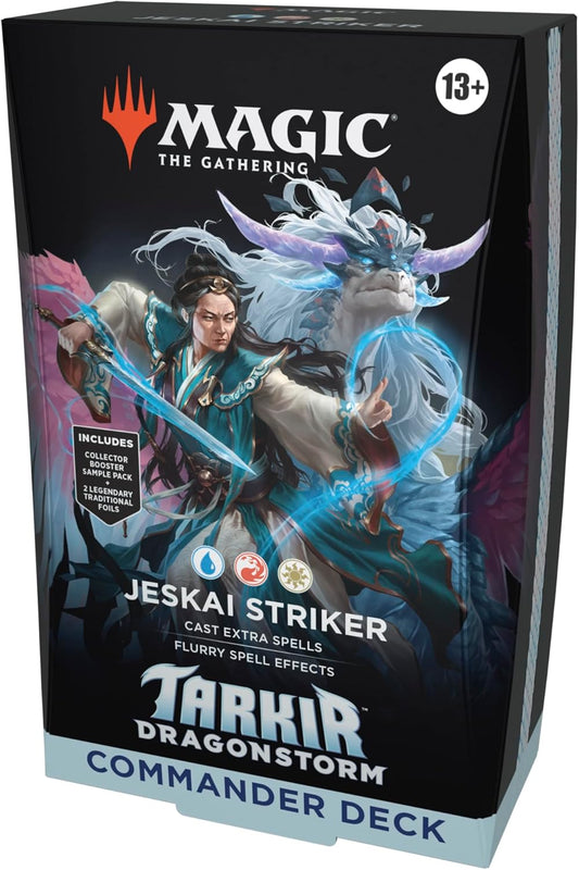 Magic The Gathering Dragonstorm Commander Deck - Jeskai Striker
