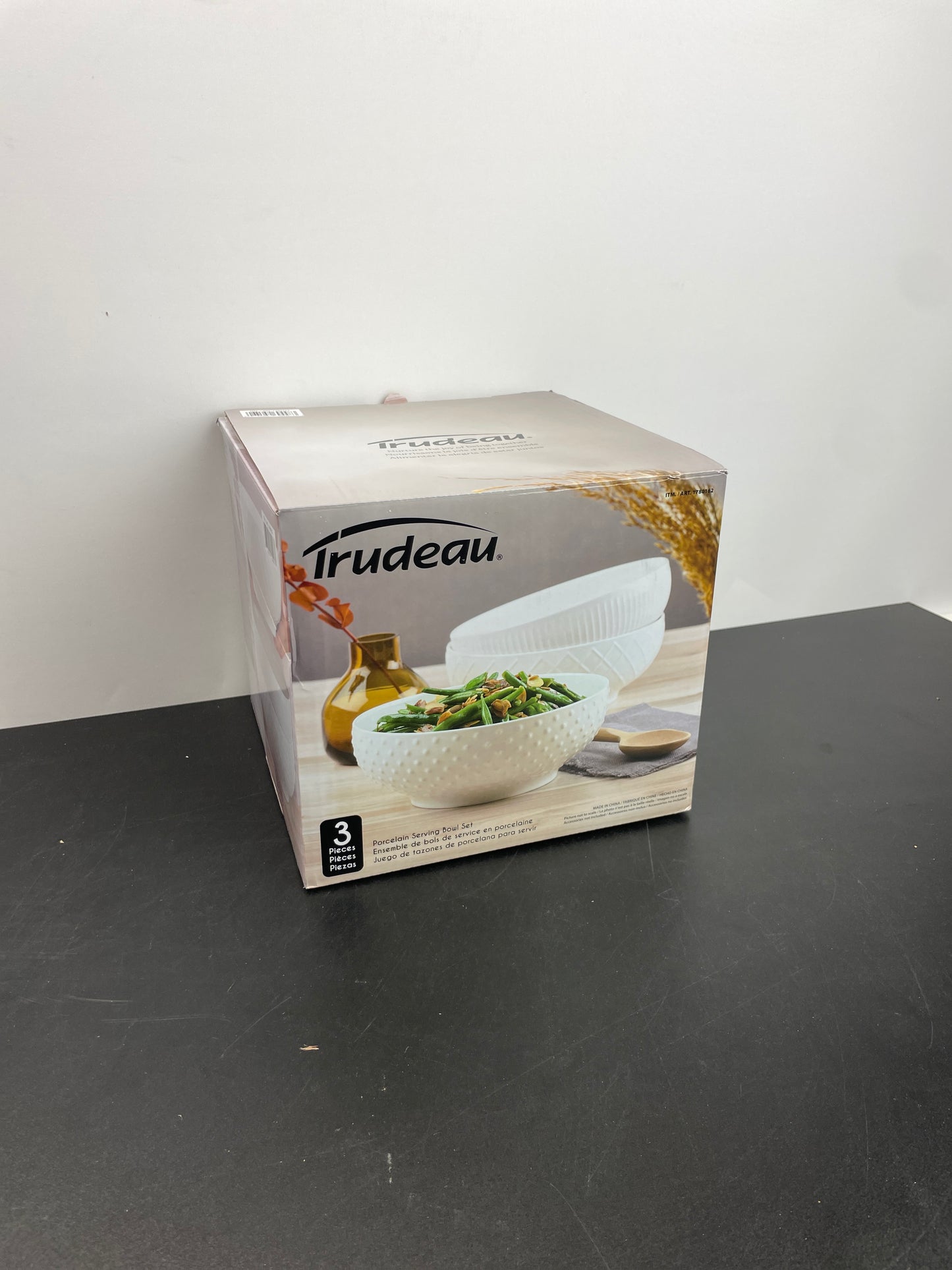 TRUDEAU SERVING BOWLS 3PC - Retail $13