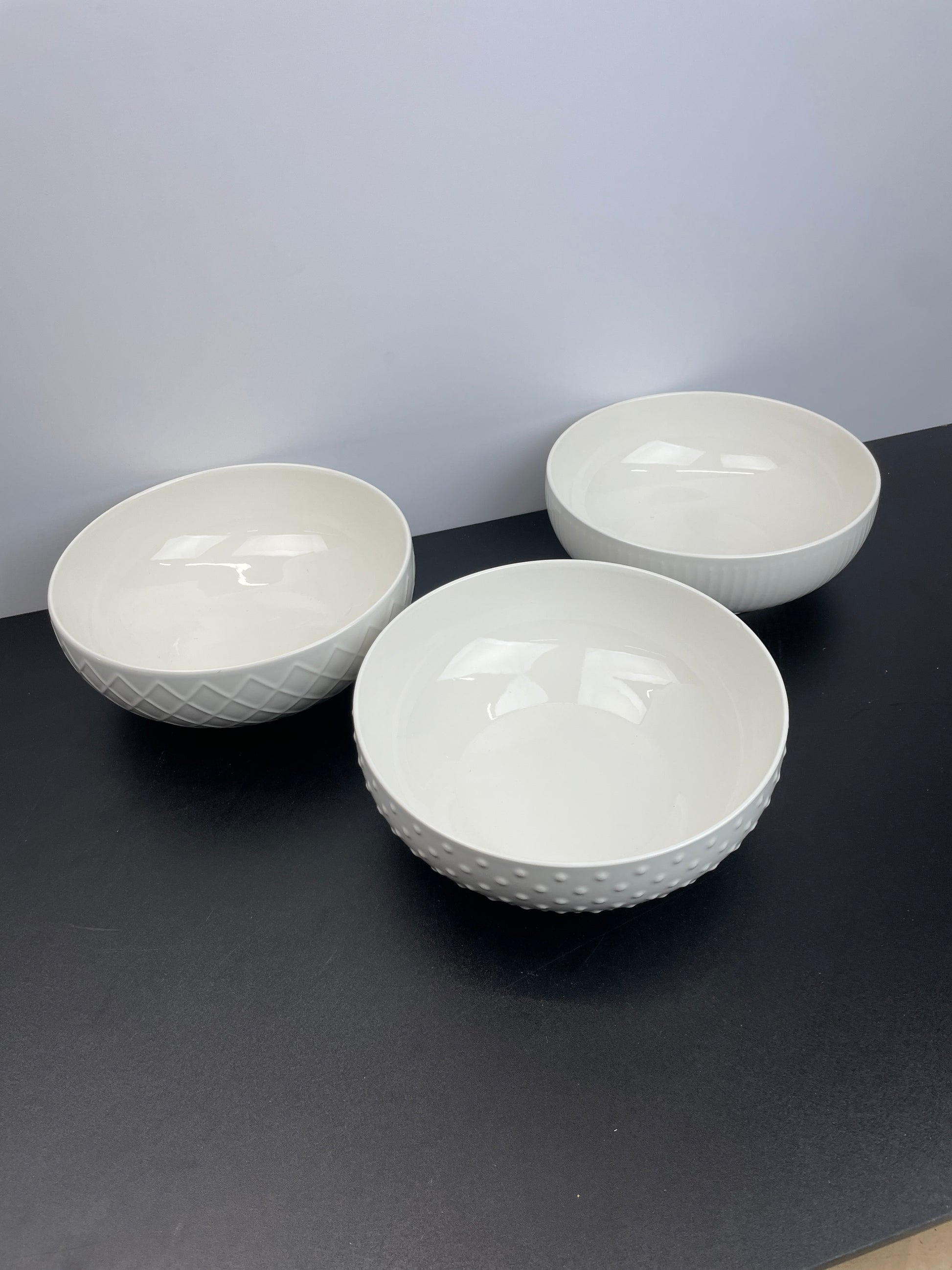 TRUDEAU SERVING BOWLS 3PC - Retail $13