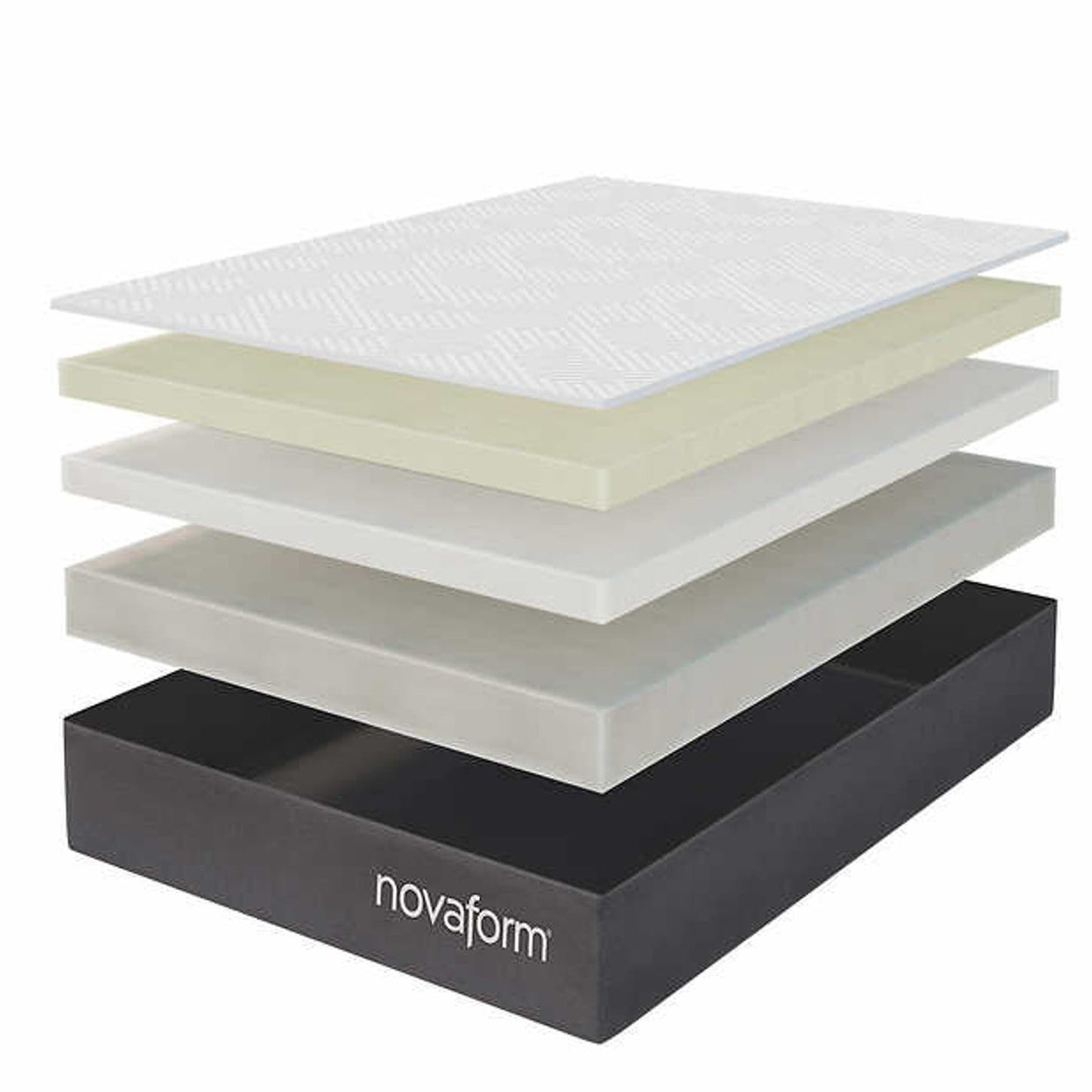 NEW - Costco - Novaform FULL DreamAway 8" Gel Memory Foam Mattress - Retail $199