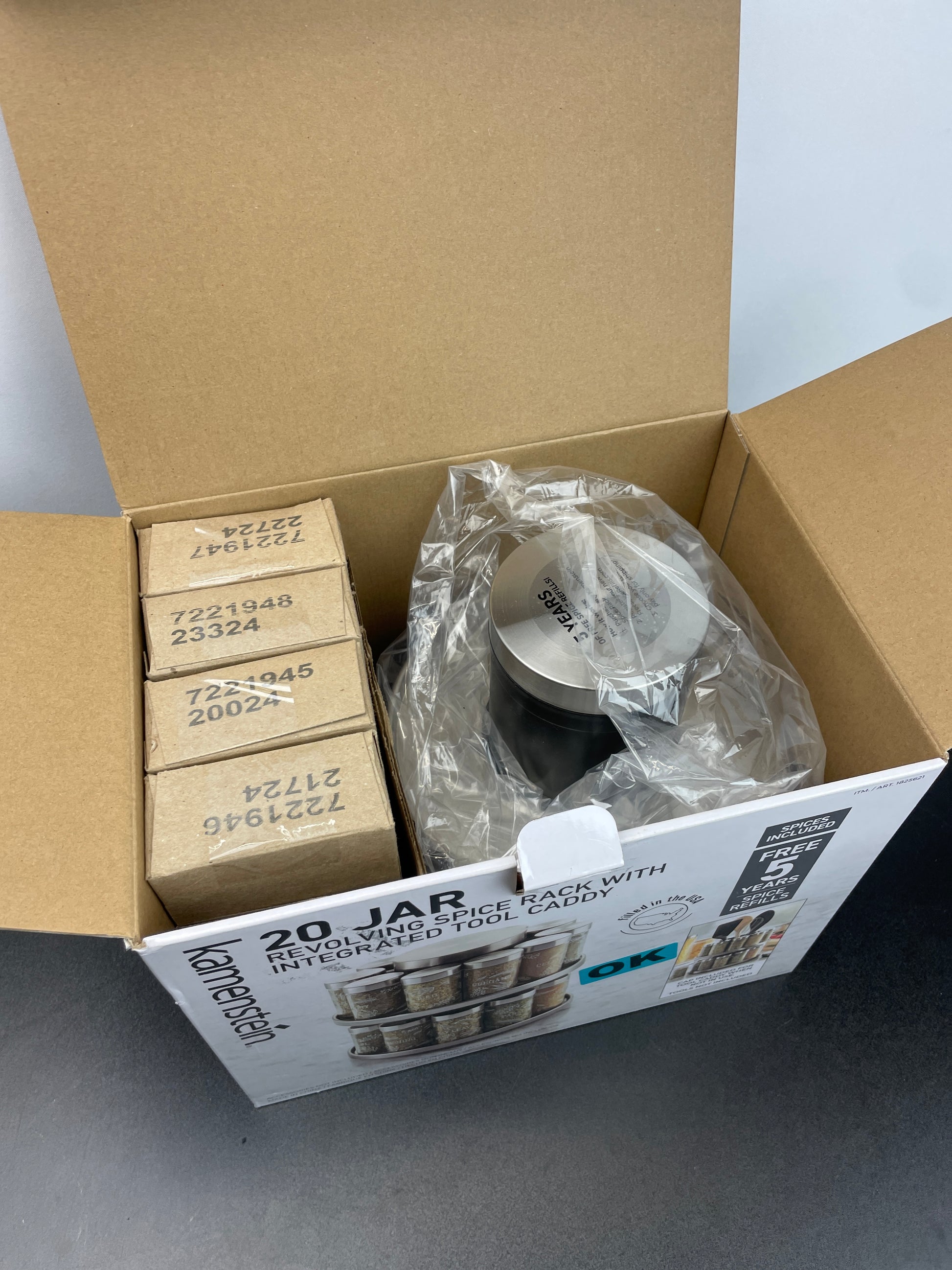 KAMENSTEIN 20 JAR SPICE+ - Retail $29