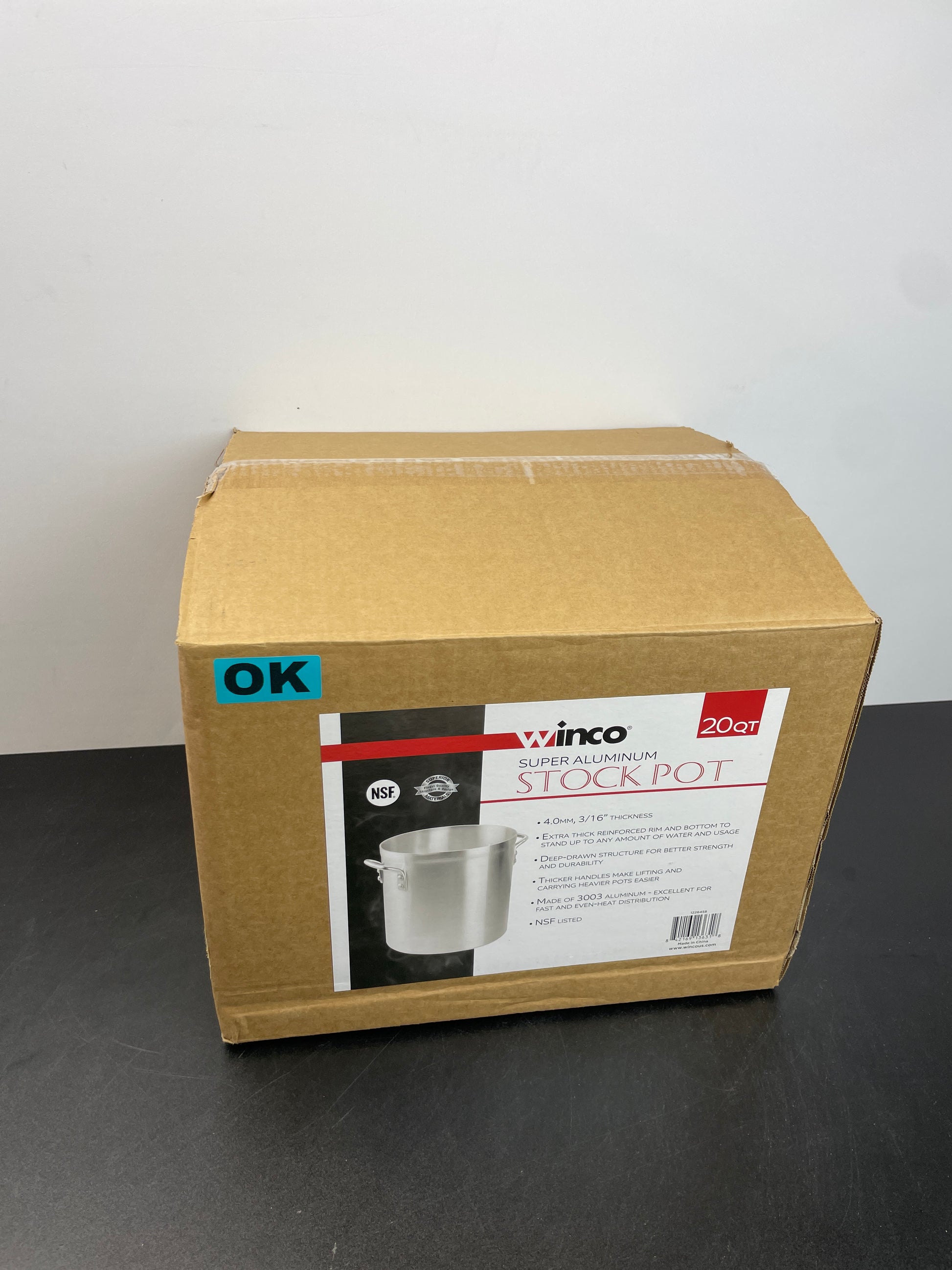 WINCO 20QT STOCK POT - Retail $24