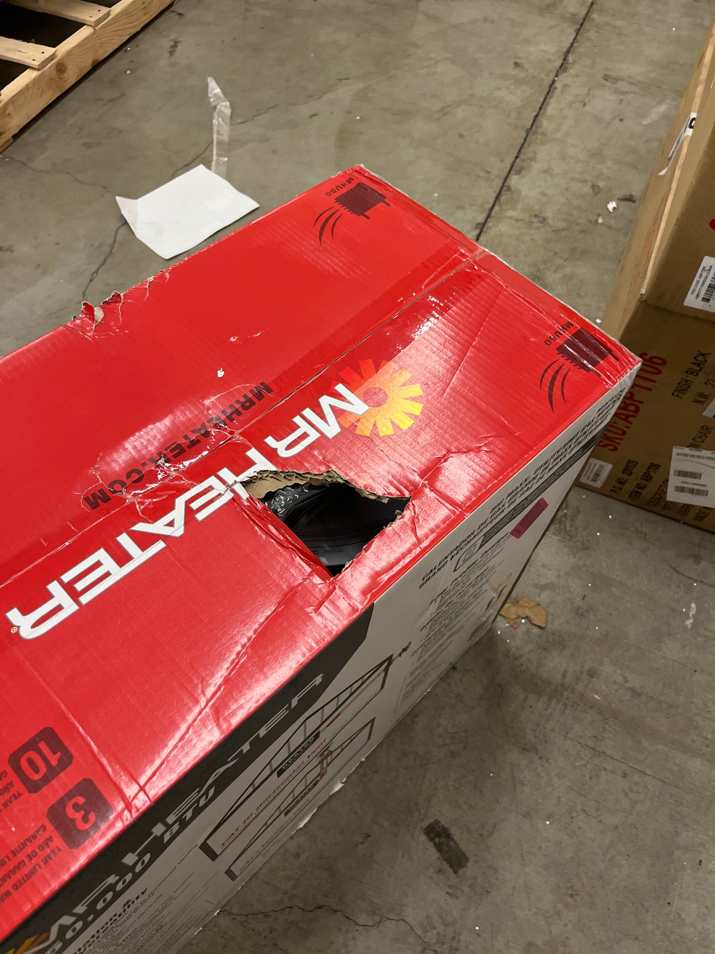 Mr. Heater F260550 Big Maxx MHU50NG Natural Gas Unit Heater,Black - Retail $426