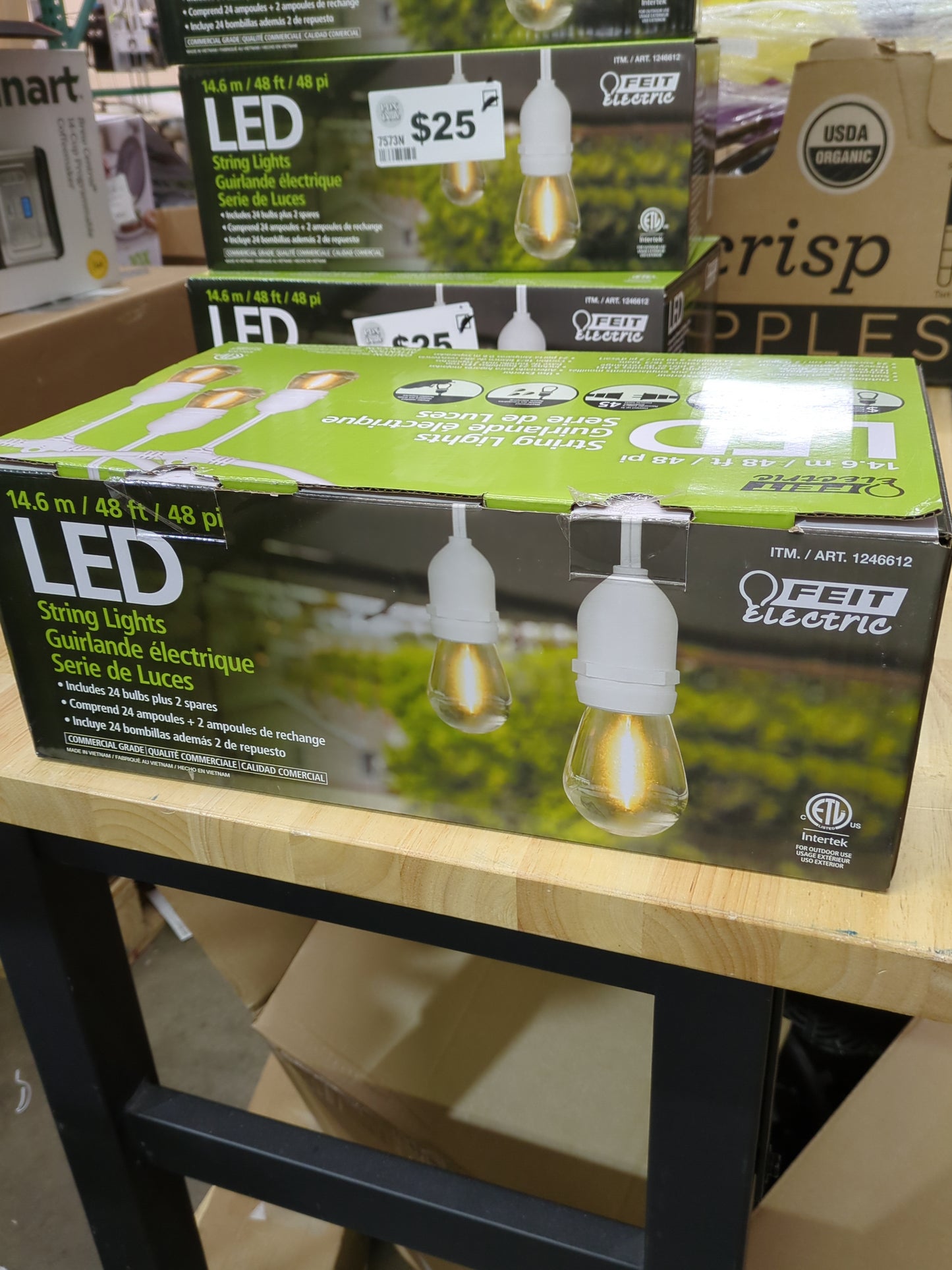 48FT WHITE LED FILAMENT - Retail $49