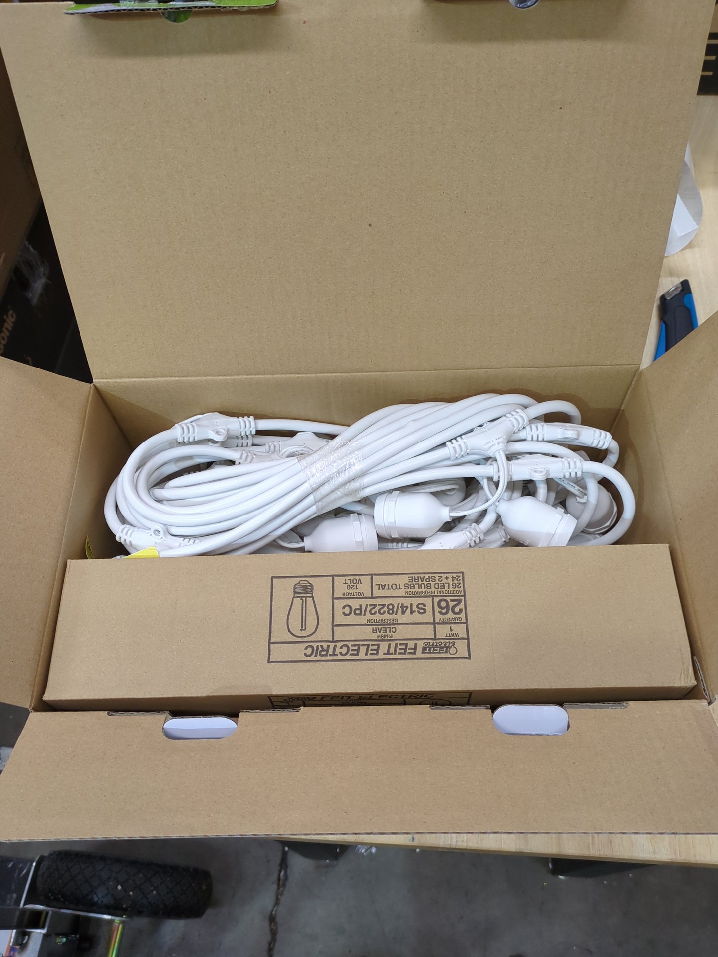 48FT WHITE LED FILAMENT - Retail $49