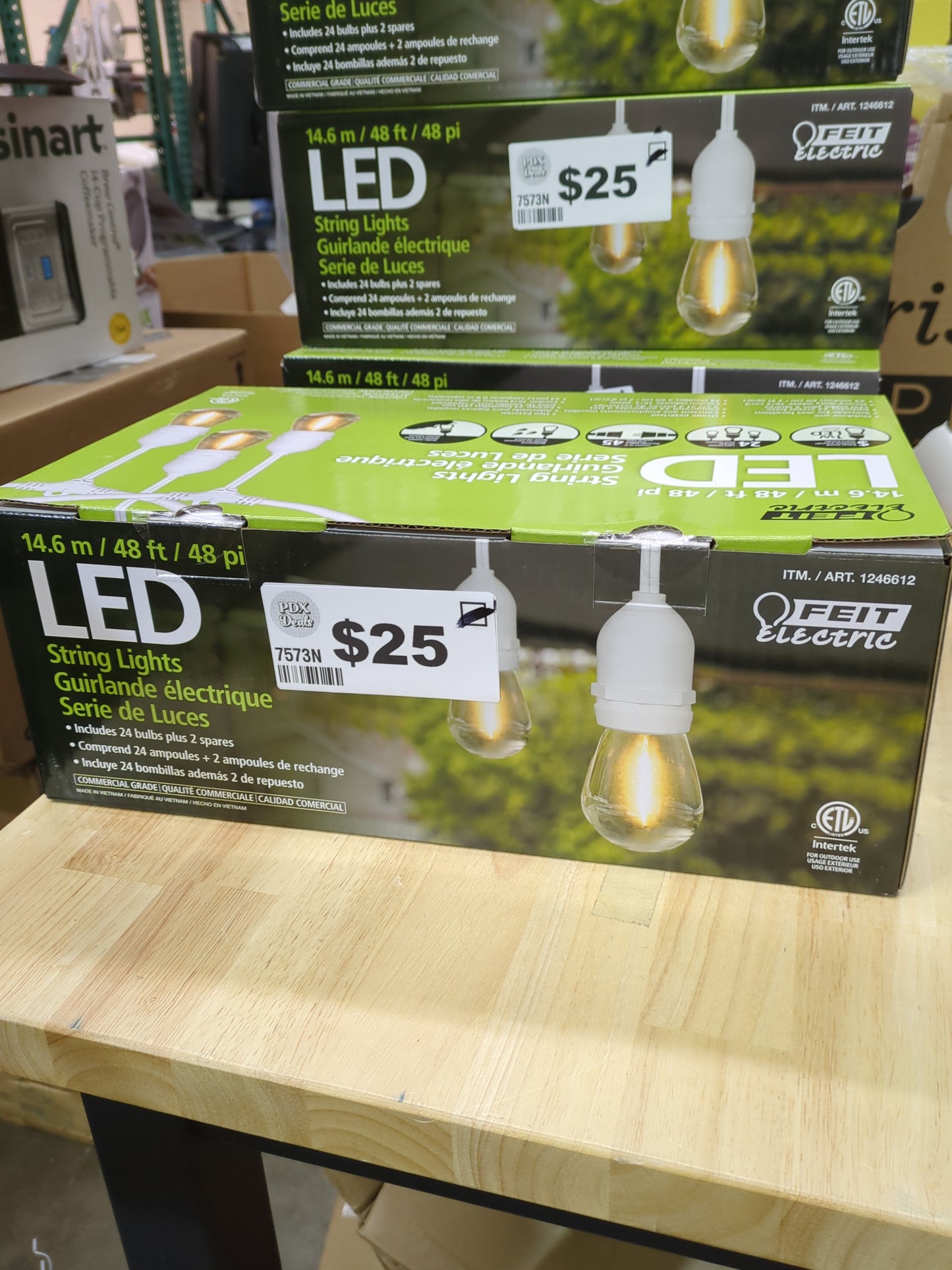 48FT WHITE LED FILAMENT - Retail $49