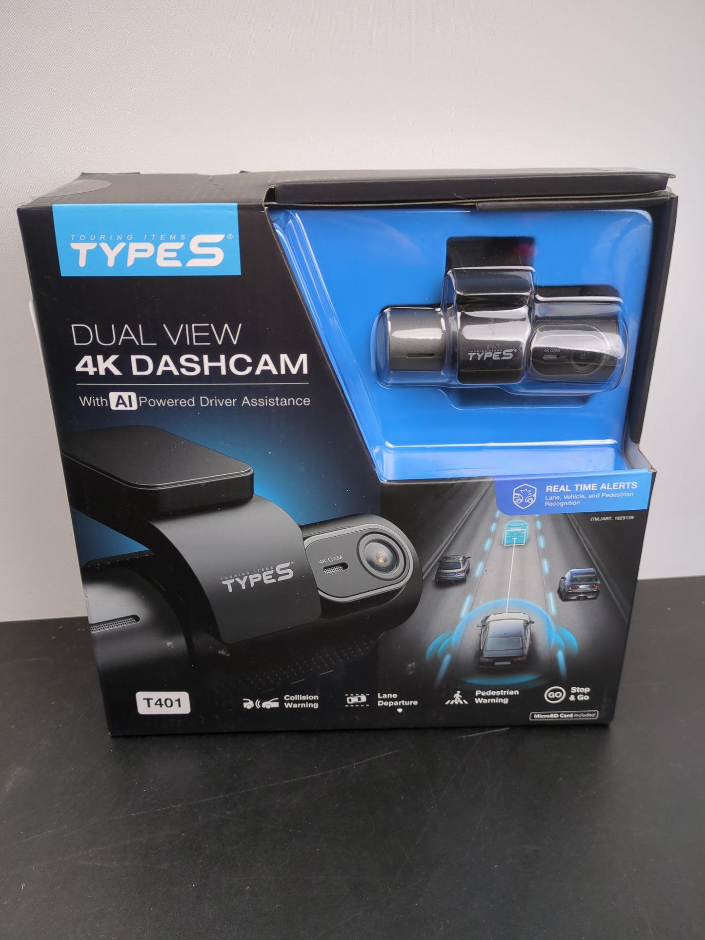 DUAL VIEW 4K DASH CAM - Retail $119