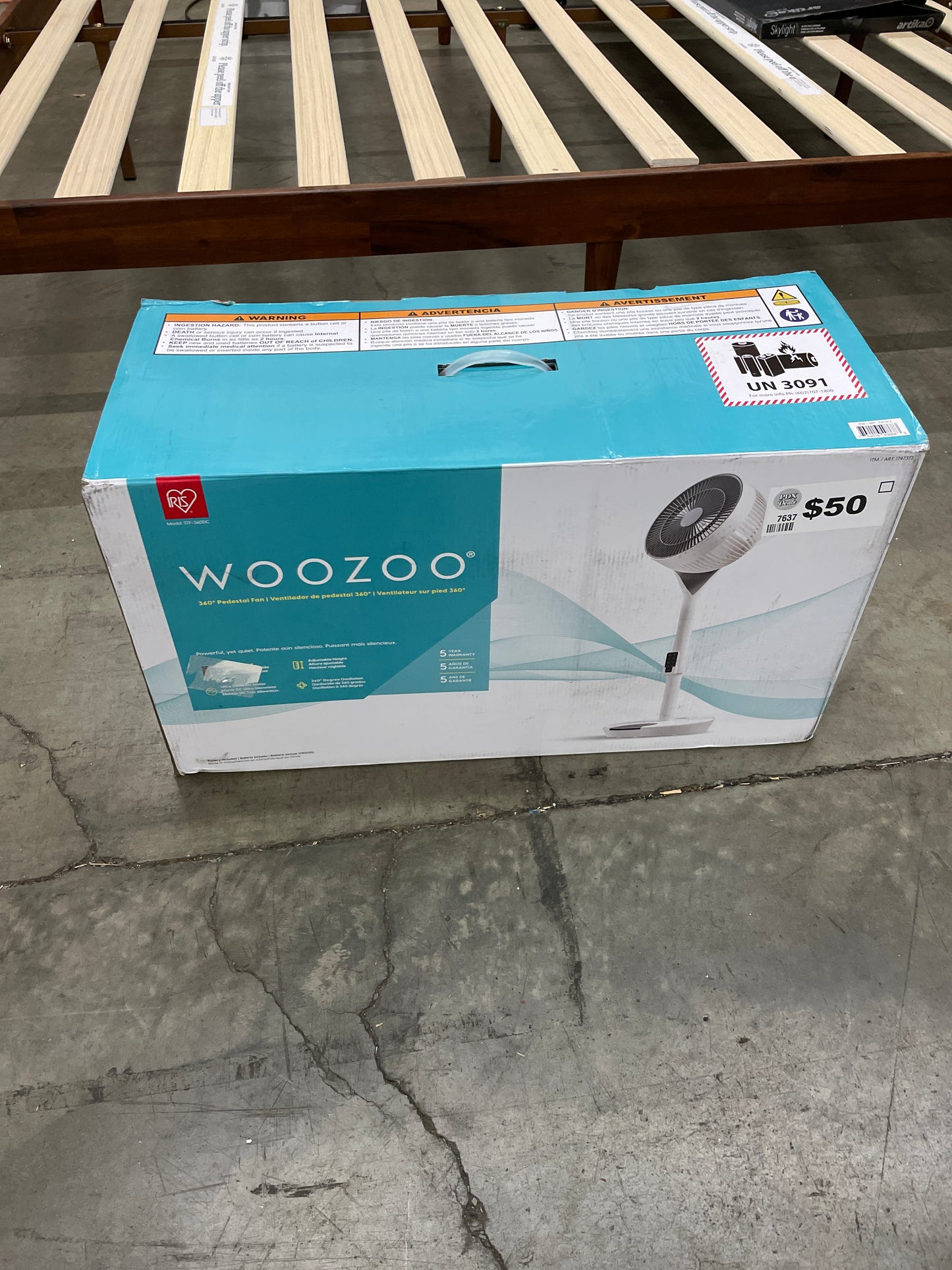WOOZOO PEDESTAL AIR - Retail $99