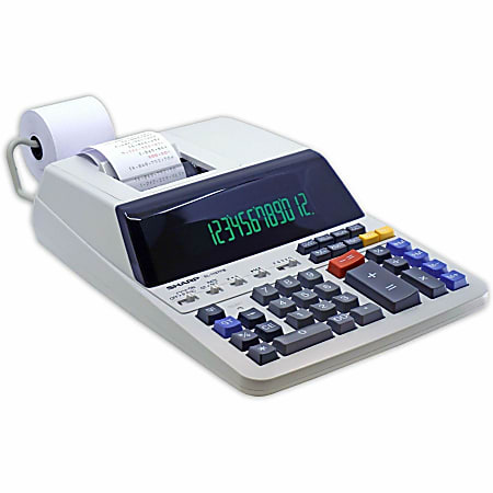 Sharp® EL-1197PIII Desktop Printing Calculator