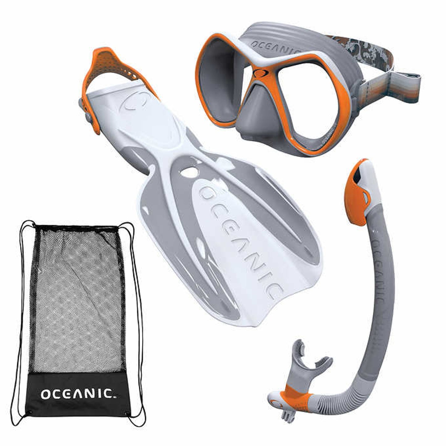 NEW - Oceanic Adult Snorkeling Set Large/X-Large - Retail $45
