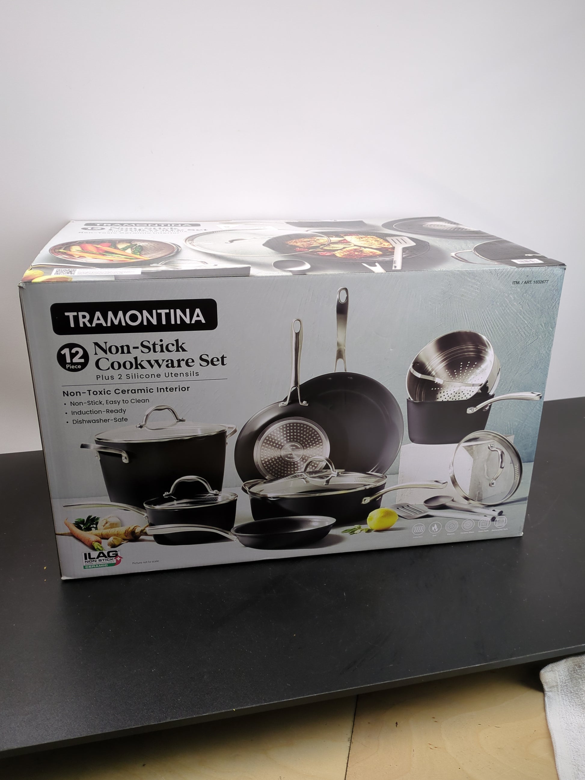 TRAMONTINA NON-STICK SET - Retail $129