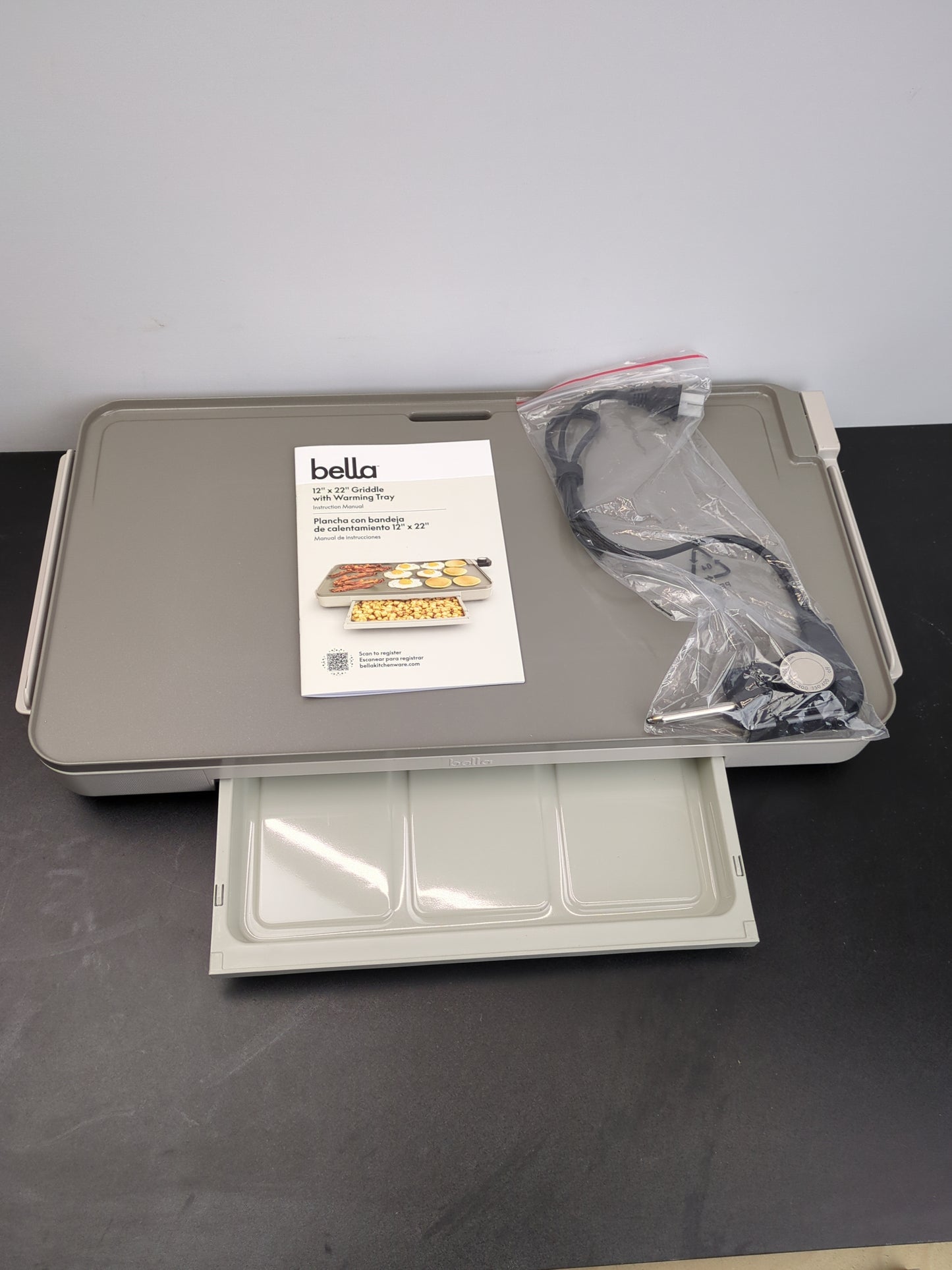 BELLA XL GRIDDLE - Retail $39