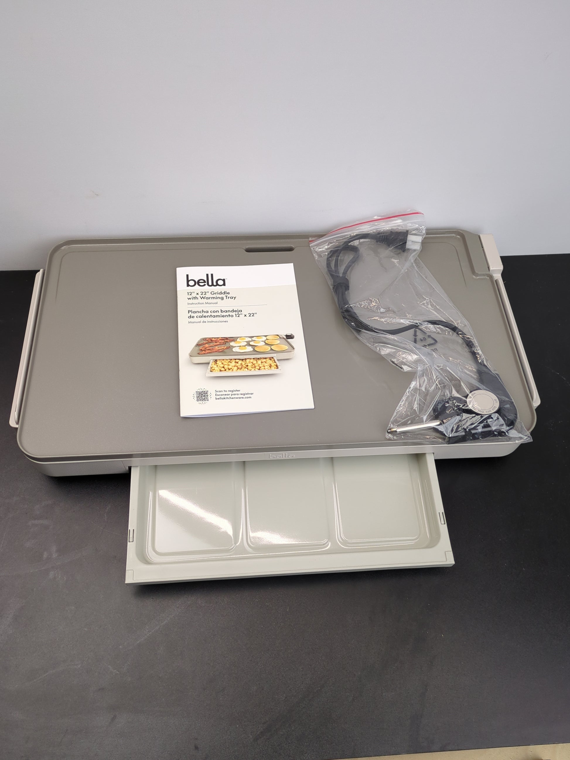 BELLA XL GRIDDLE - Retail $39