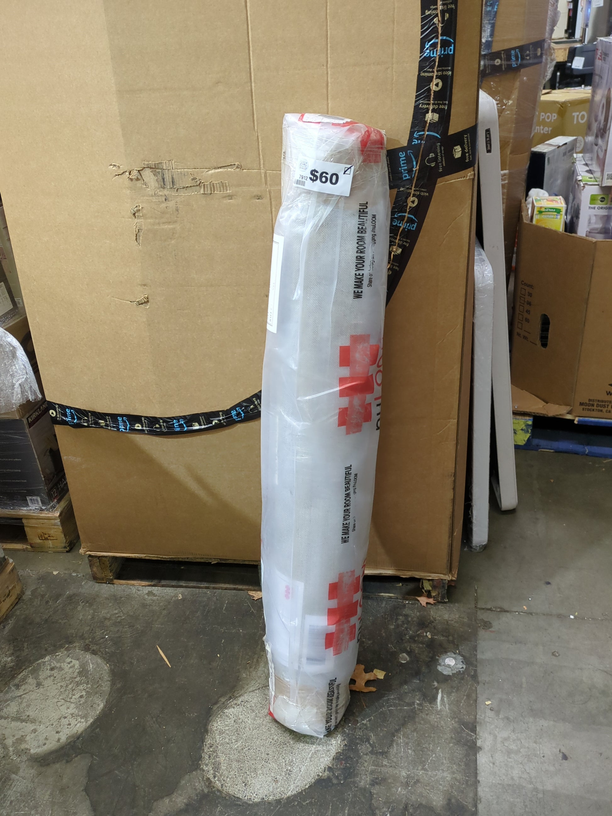 nuLOOM Narelle Multi Striped Wool Area Rug, 4x6, Dark Grey - Retail $119