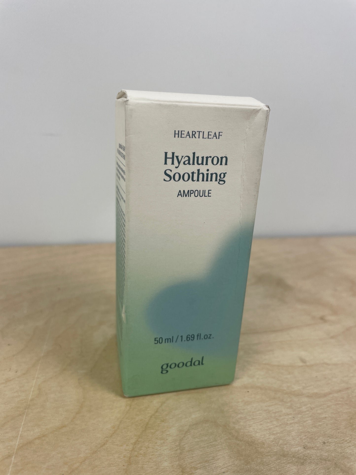 GOODAL Heartleaf Hyaluron Soothing Ampoule, Hydration Facial Serum for Glowy Skin, Lightweight Serum, Korean Skincare, K Beauty Ampoule - 50ml,1.69 Fl oz