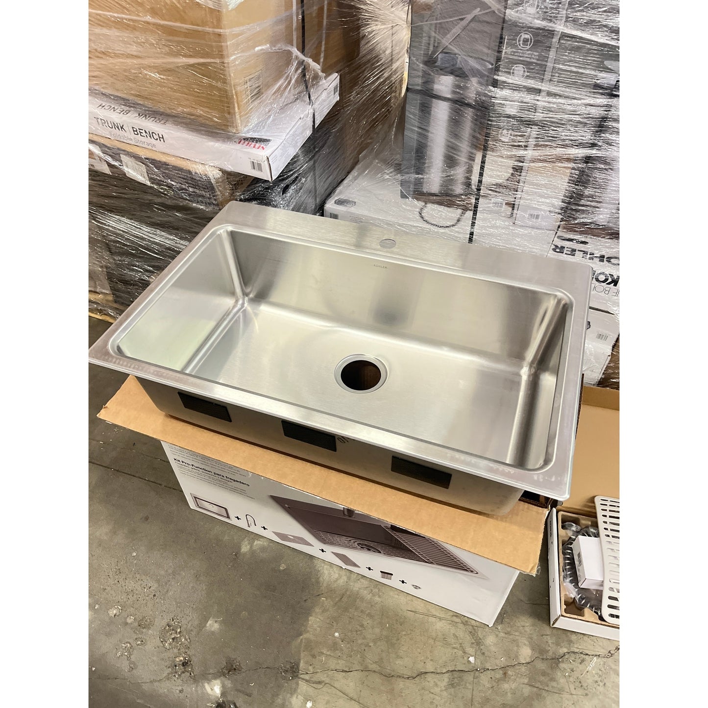 Like NEW - Costco - Kohler Pro-Function Kitchen Sink Kit