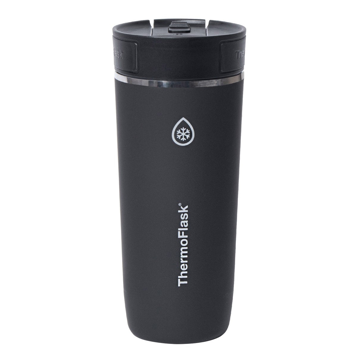 ThermoFlask 16 oz. Insulated Coffee Travel Mug with Sip-N-Lok Lid, 2-pack