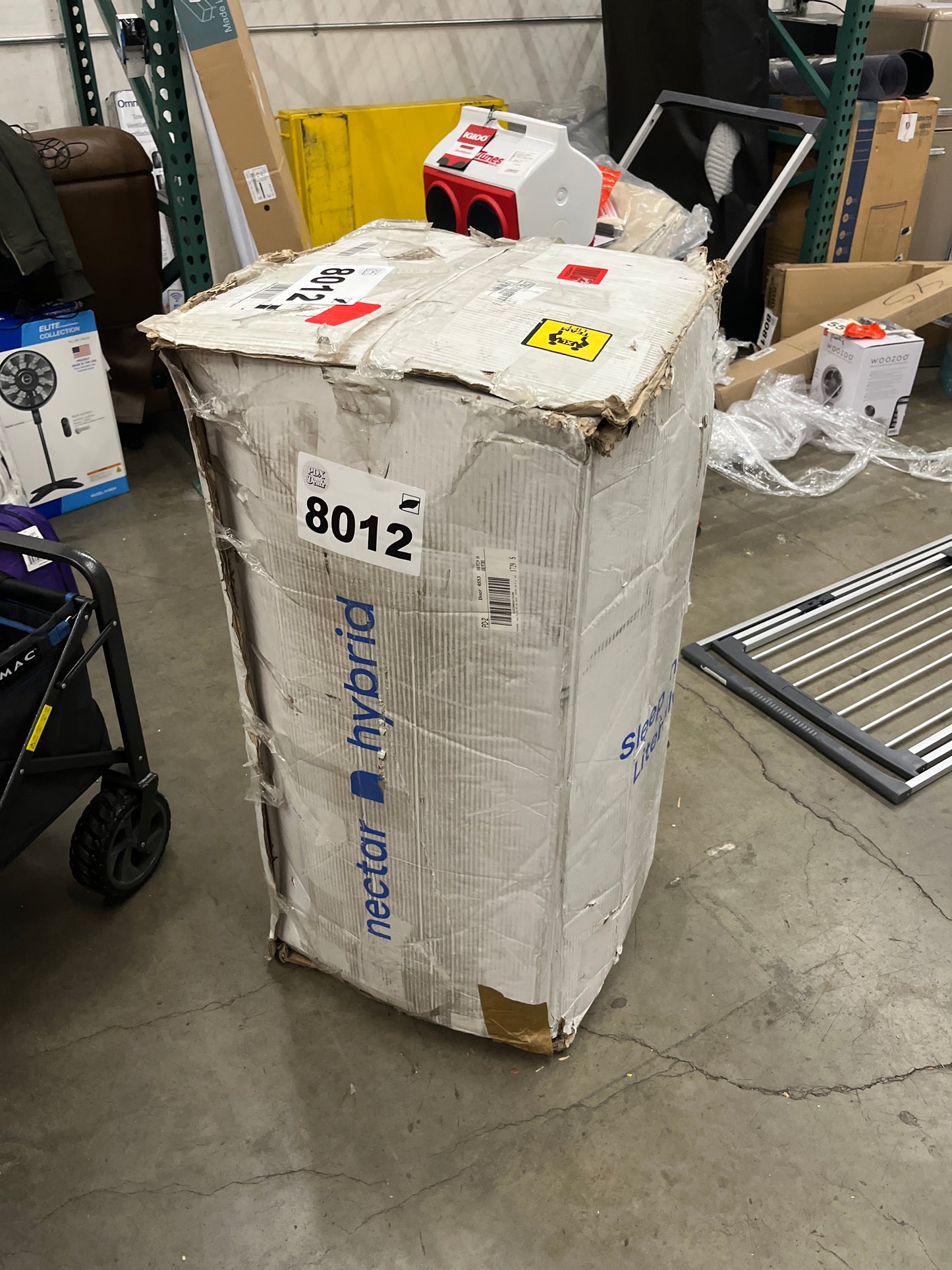 Nectar Hybrid King Mattress 12 Inch - Medium Firm Gel Memory Foam - Steel Springs - Cooling Technology - 365-Night Trial - Forever Warranty White - Retail $899