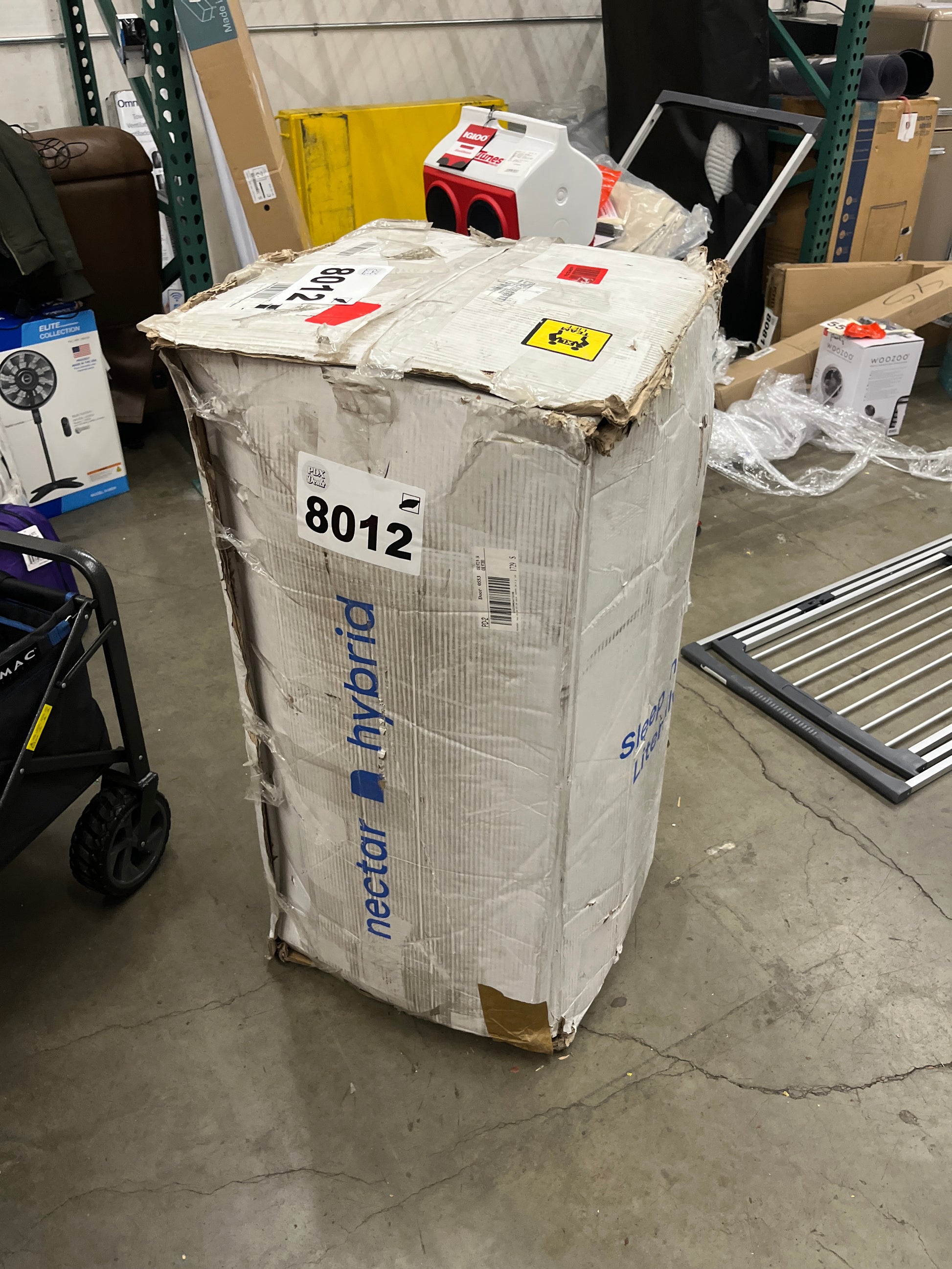 Nectar Hybrid King Mattress 12 Inch - Medium Firm Gel Memory Foam - Steel Springs - Cooling Technology - 365-Night Trial - Forever Warranty White - Retail $899