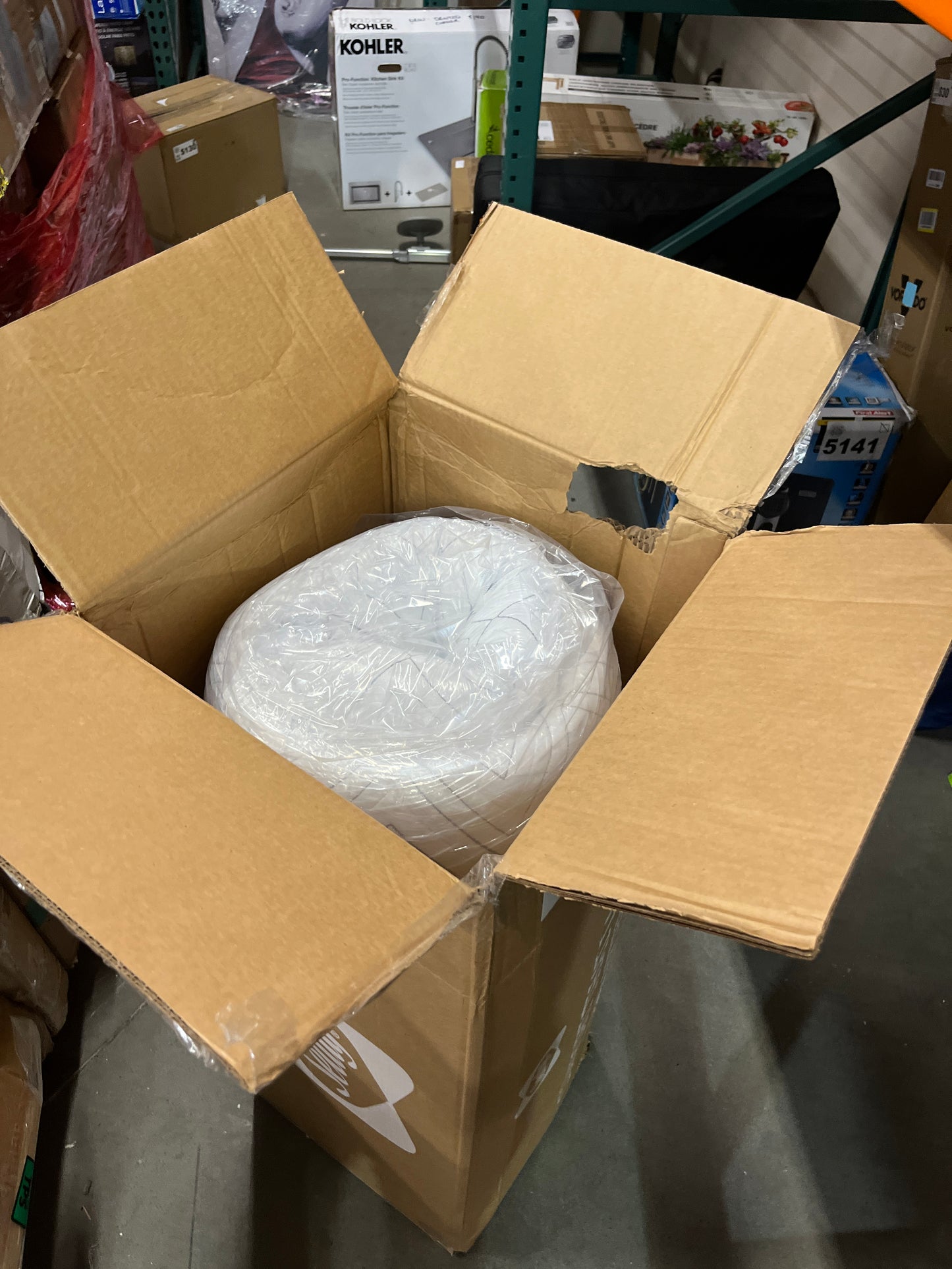 Sealy - Hybrid Bed in a Box - 12 Inch, Medium Feel, Queen Size, CopperChill Technology, CertiPur-US Certified - Retail $830