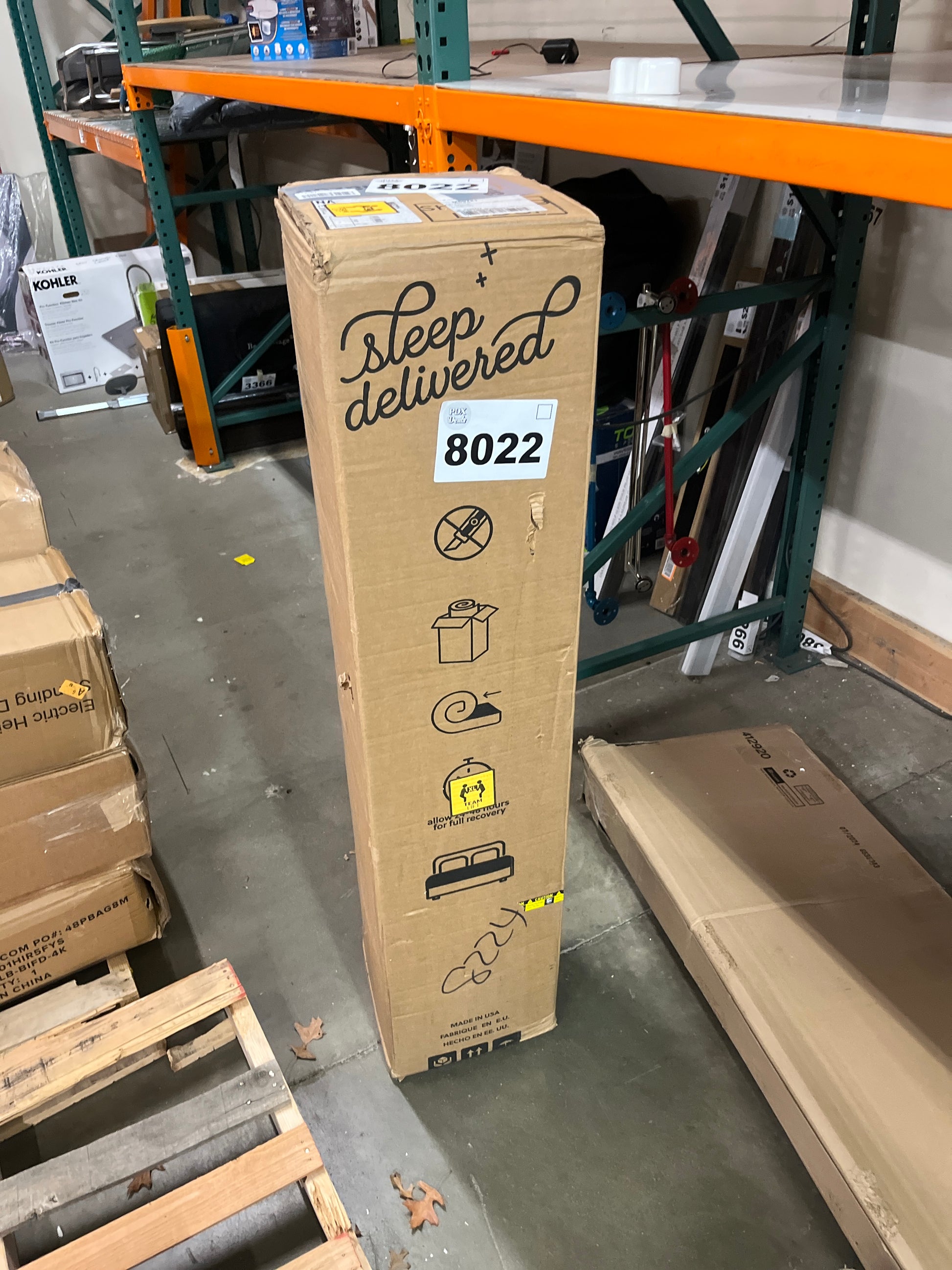 Signature Design by Ashley Full Size Chime 12 Inch Medium Firm Hybrid Mattress with Cooling Gel Memory Foam - Retail $419