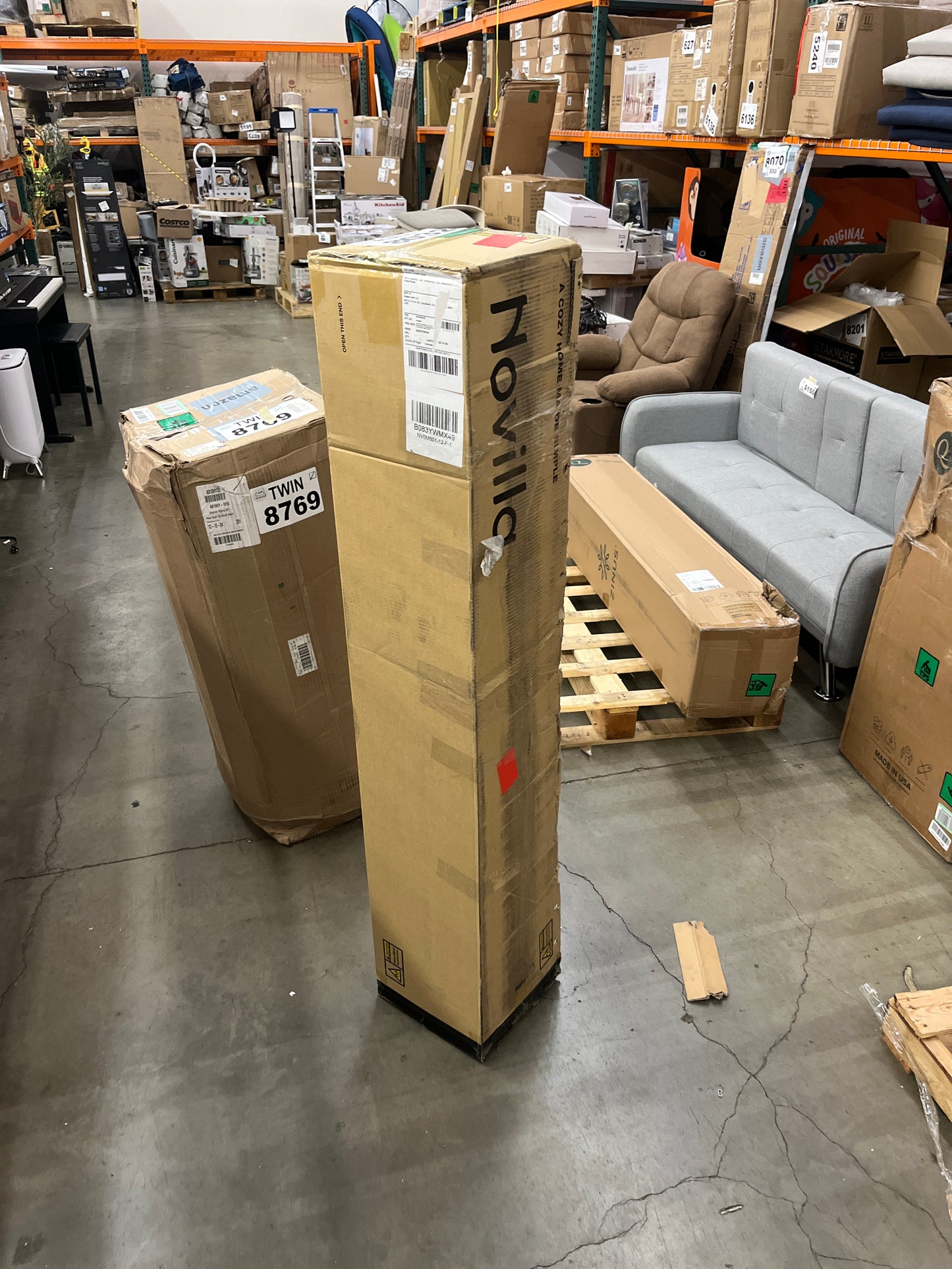 NEW - Novilla FULL 12 Inch Gel Memory Foam Full Size Mattress for Cool Night & Pressure Relief, Medium Plush Feel with Motion Isolating, Bliss - Retail $269